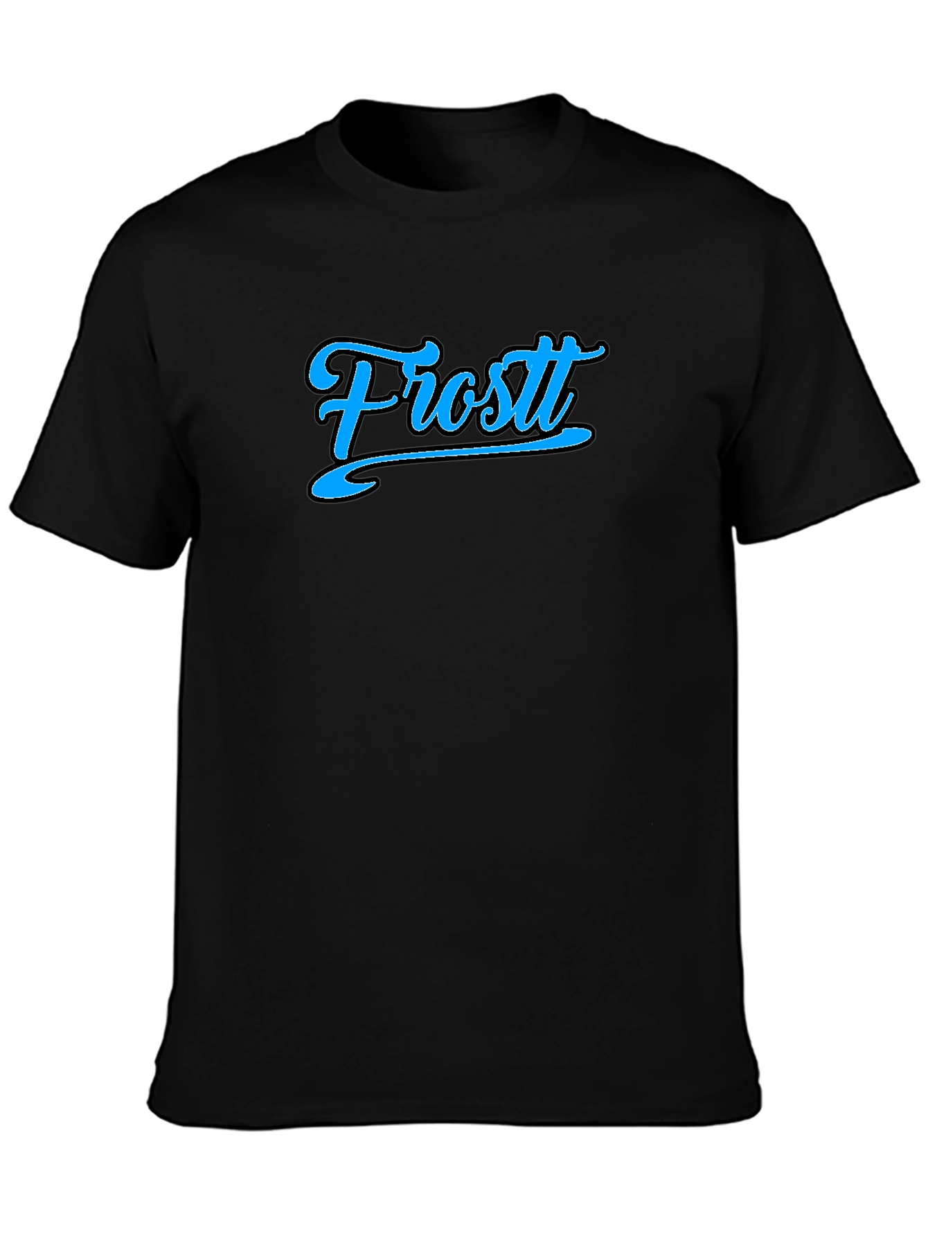 Frostt Black Graphic Tee