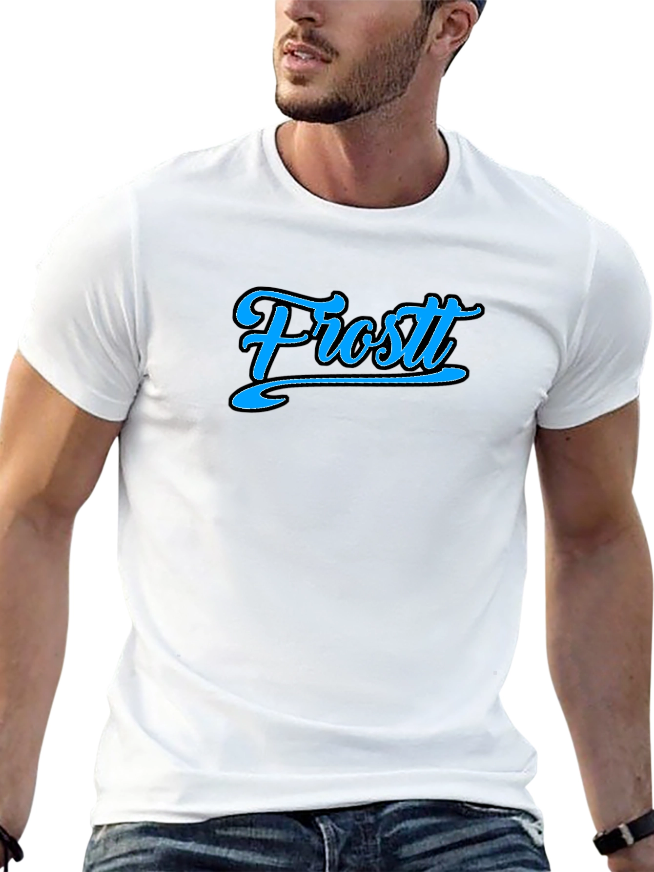 Frostt Black Graphic Tee