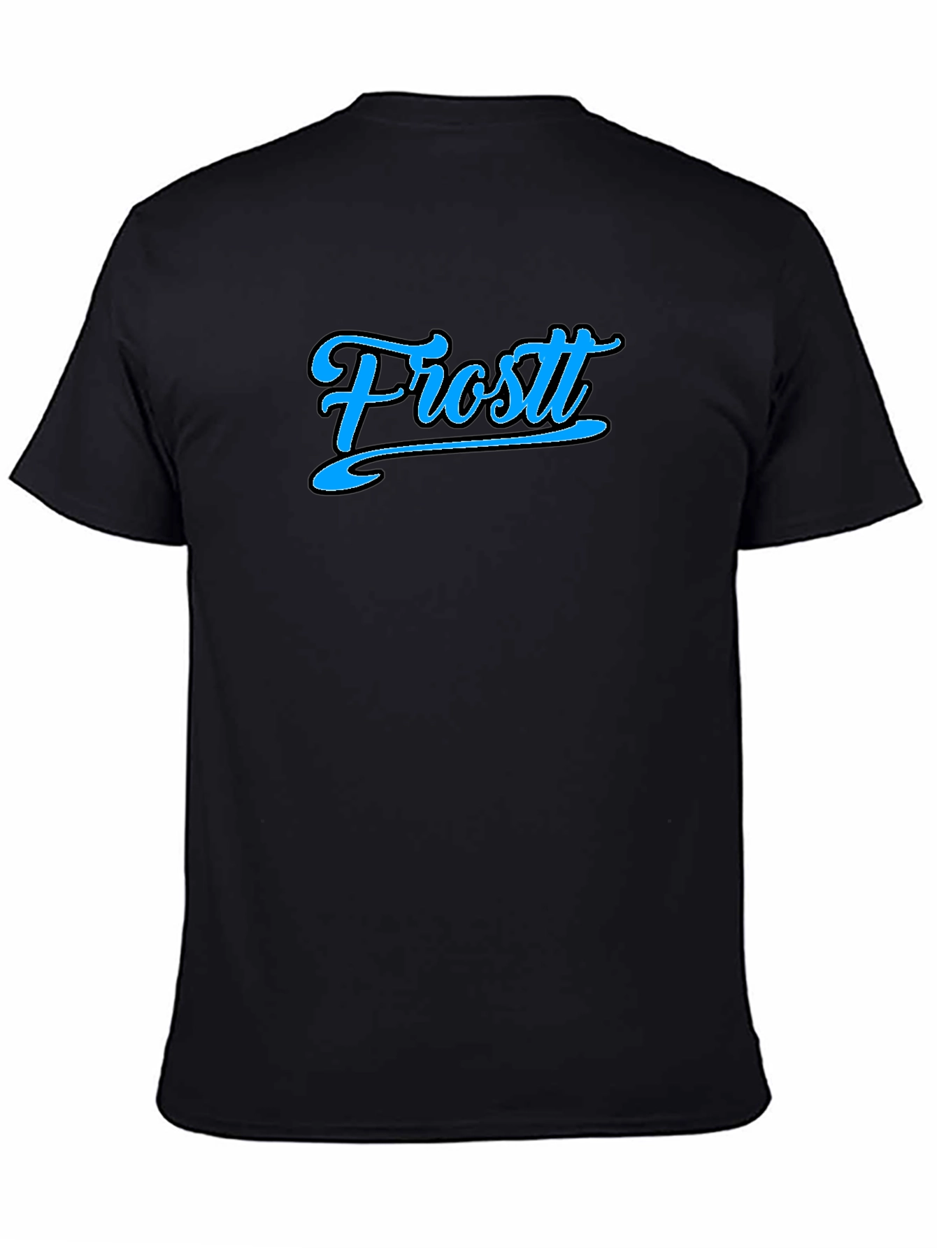 Frostt Black Graphic Tee