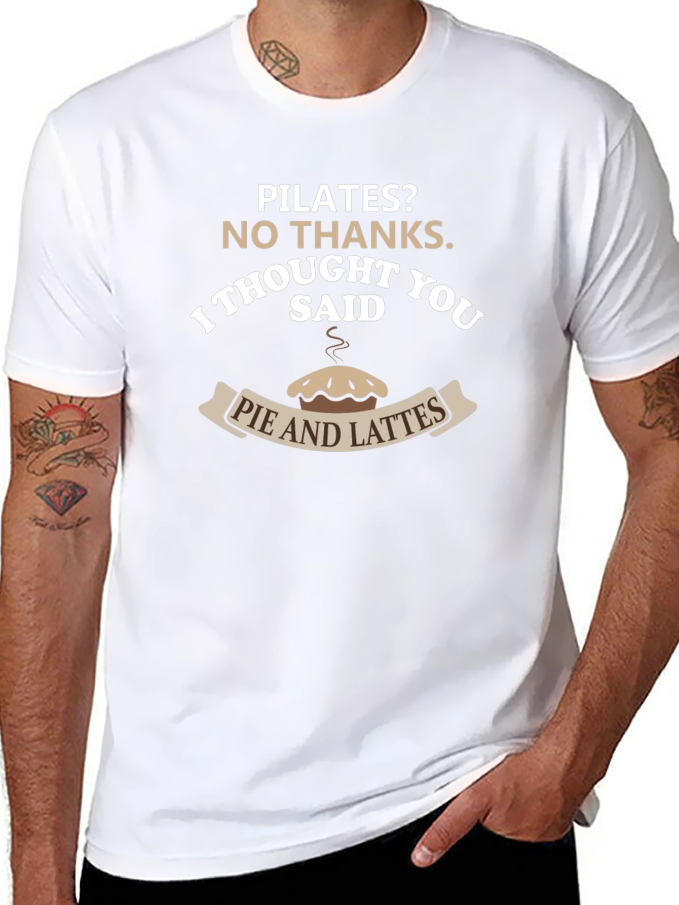 Pilates? Pie & Lattes T-Shirt