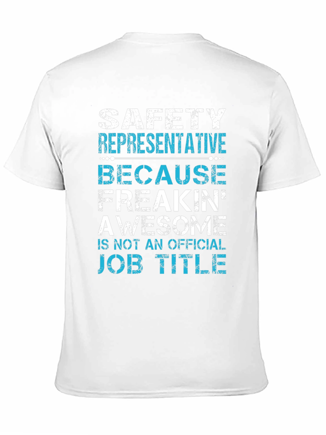 Safety Representative Funny Job Title T-Shirt