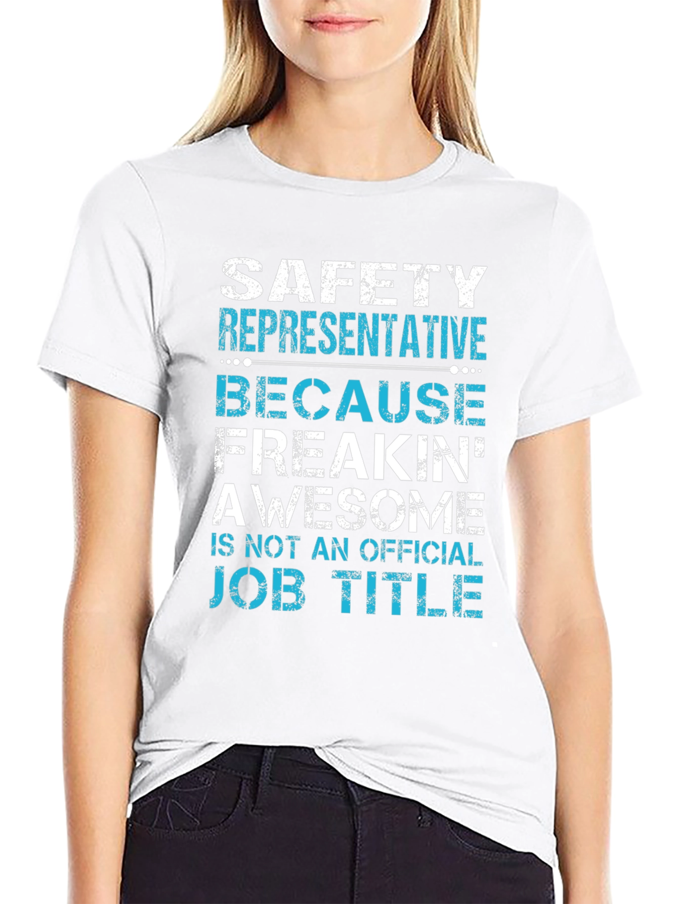 Safety Representative Funny Job Title T-Shirt