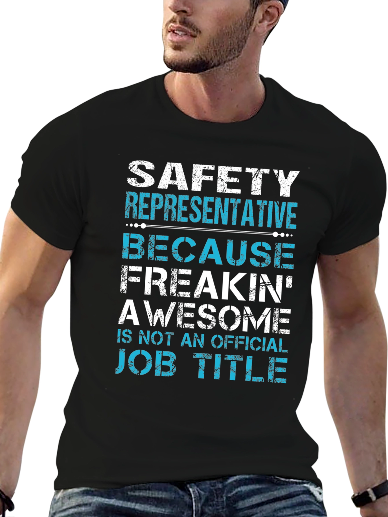 Safety Representative Funny Job Title T-Shirt