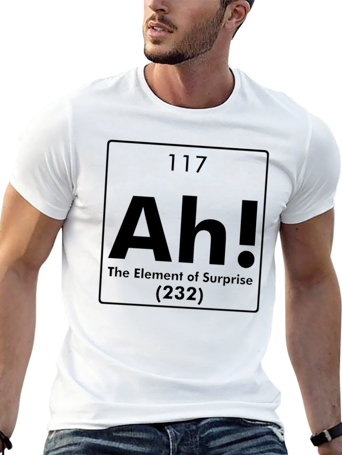 Ah! Element of Surprise Funny Science T-Shirt