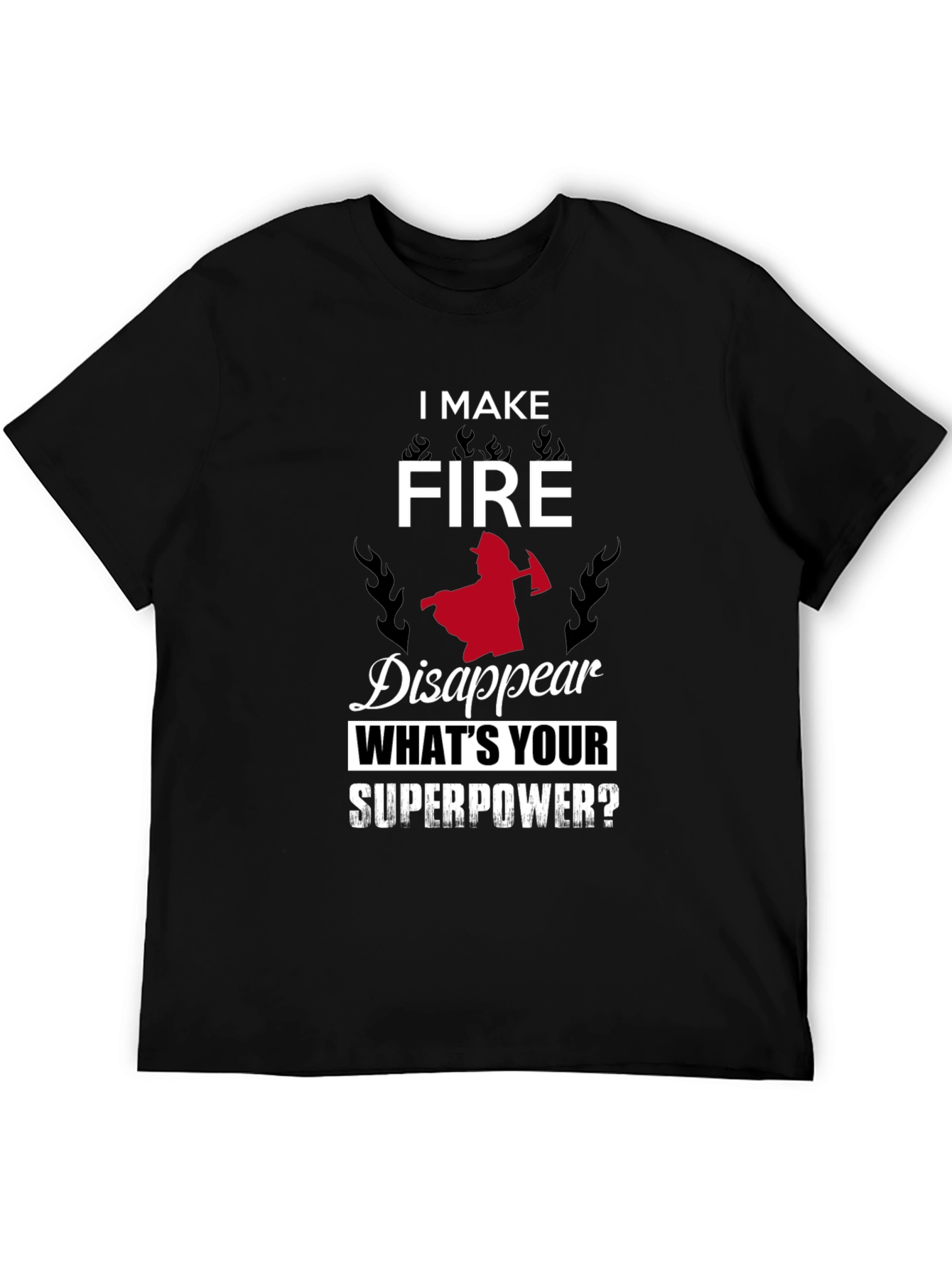 Firefighter Superpower Graphic Tee