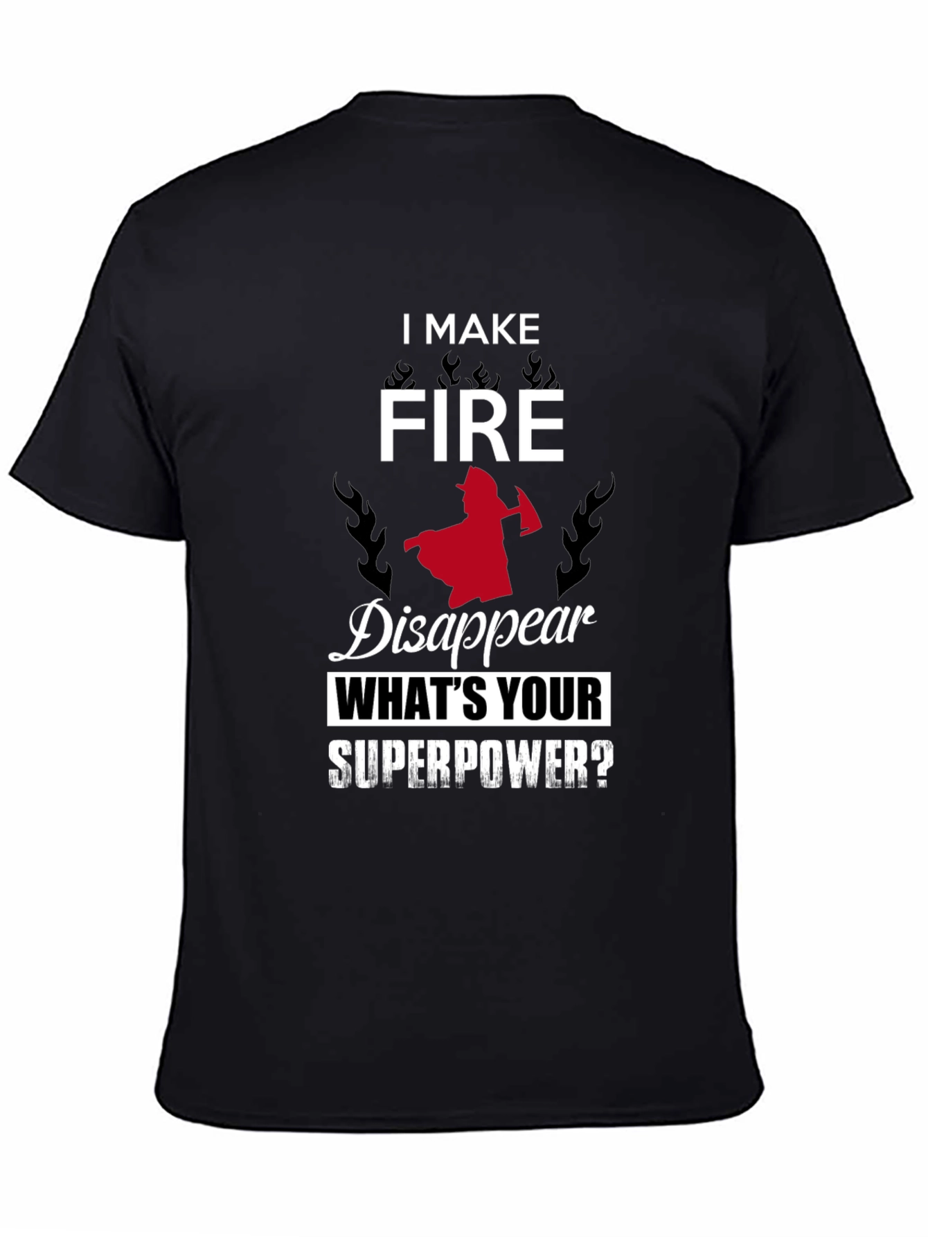 Firefighter Superpower Graphic Tee