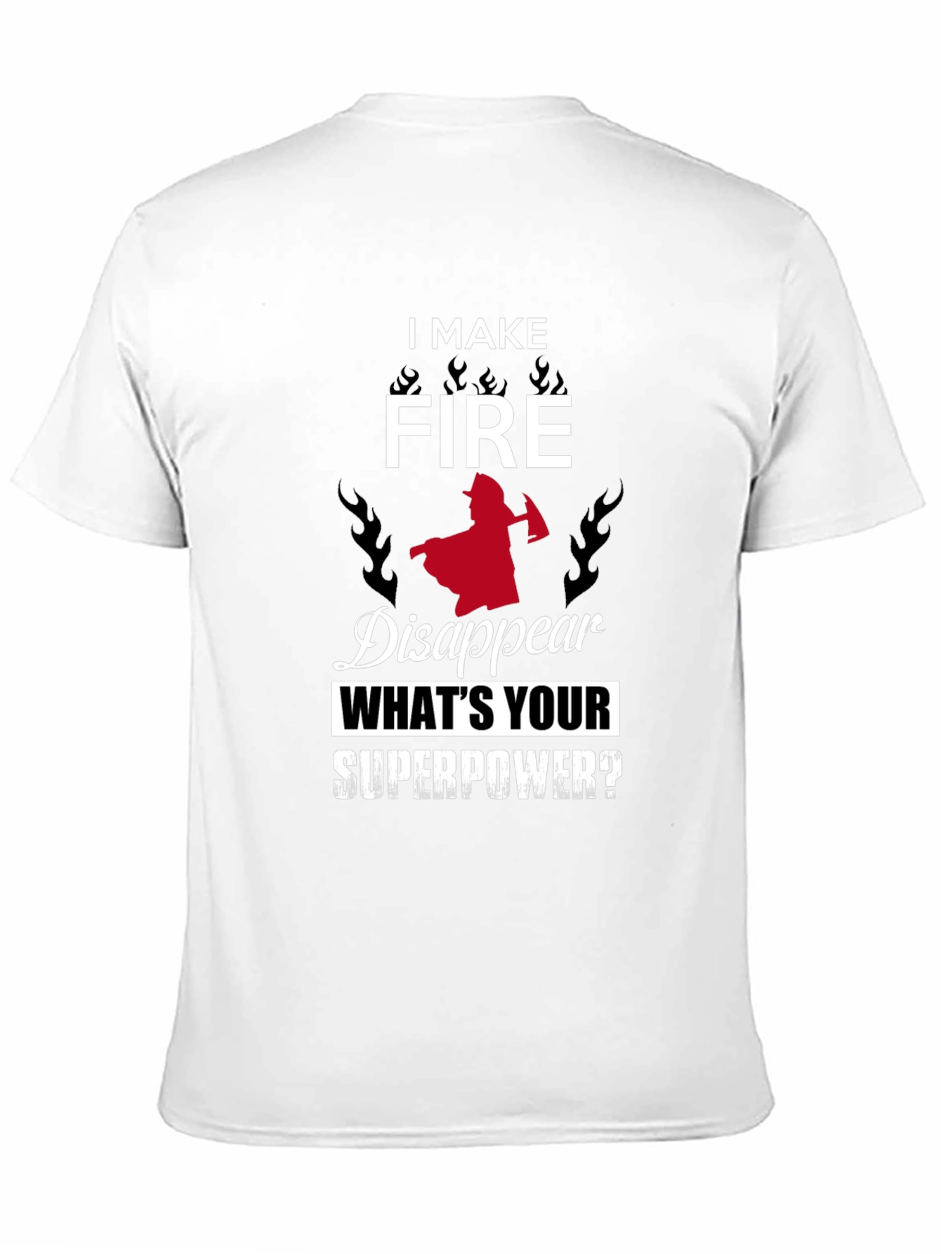 Firefighter Superpower Graphic Tee