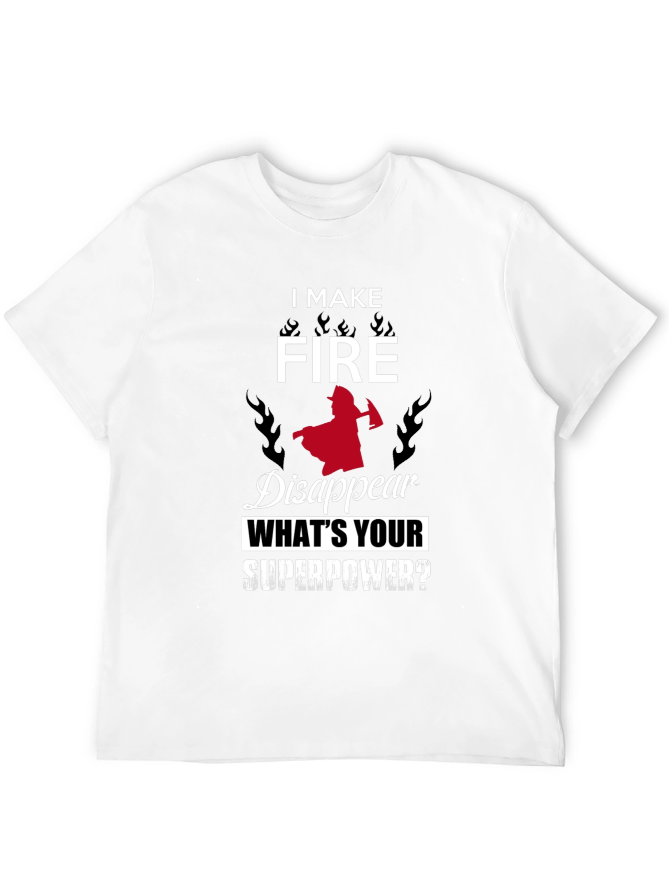 Firefighter Superpower Graphic Tee