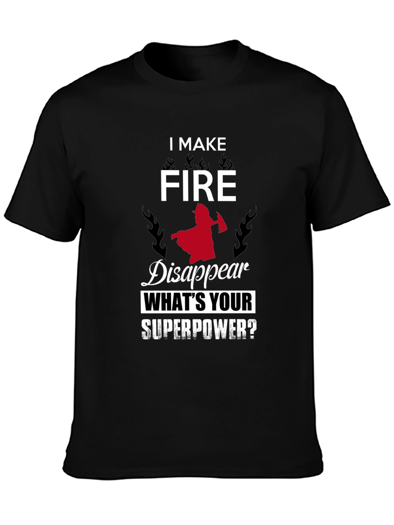 Firefighter Superpower Graphic Tee