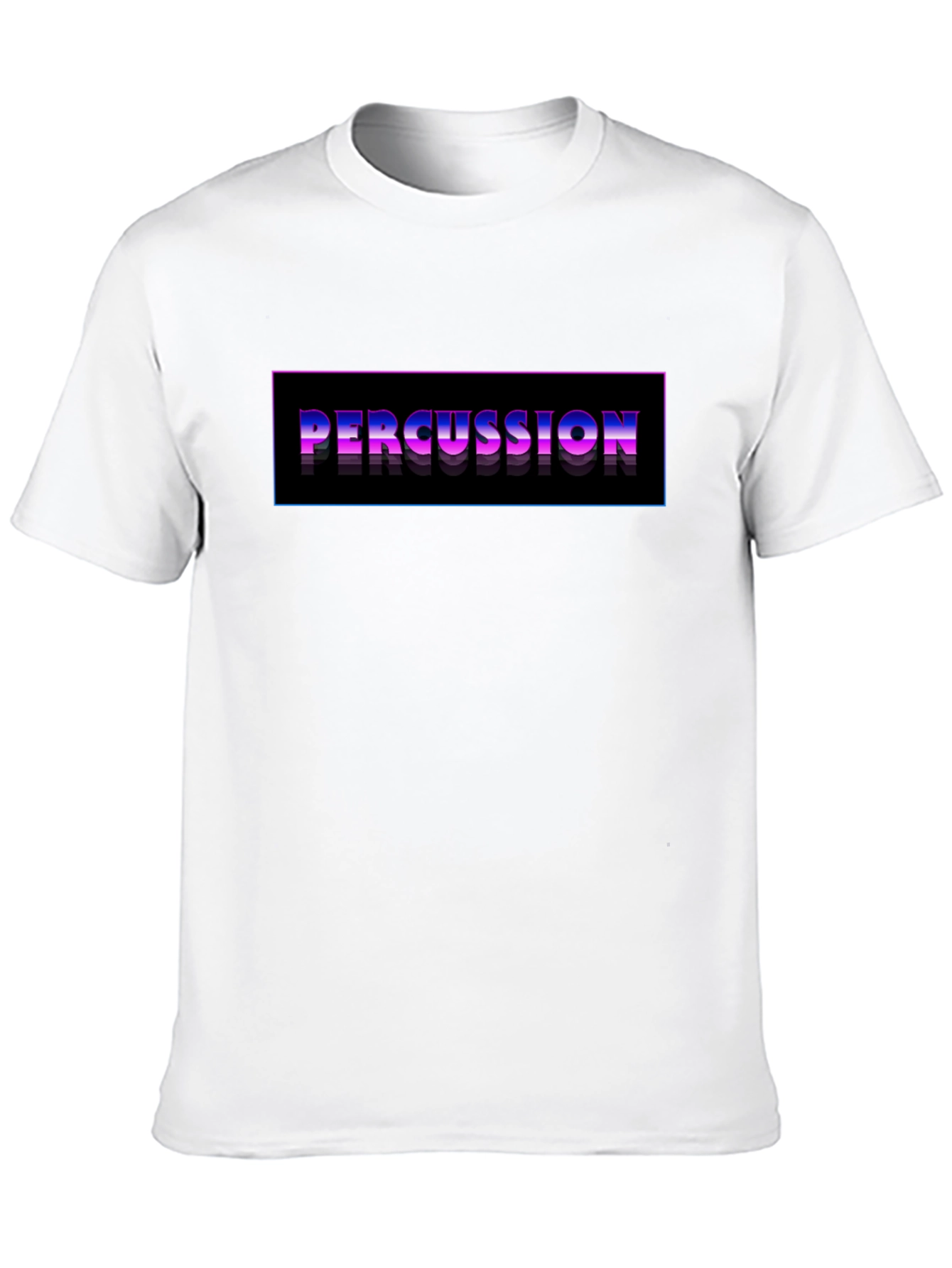 Percussion Graphic Black T-Shirt