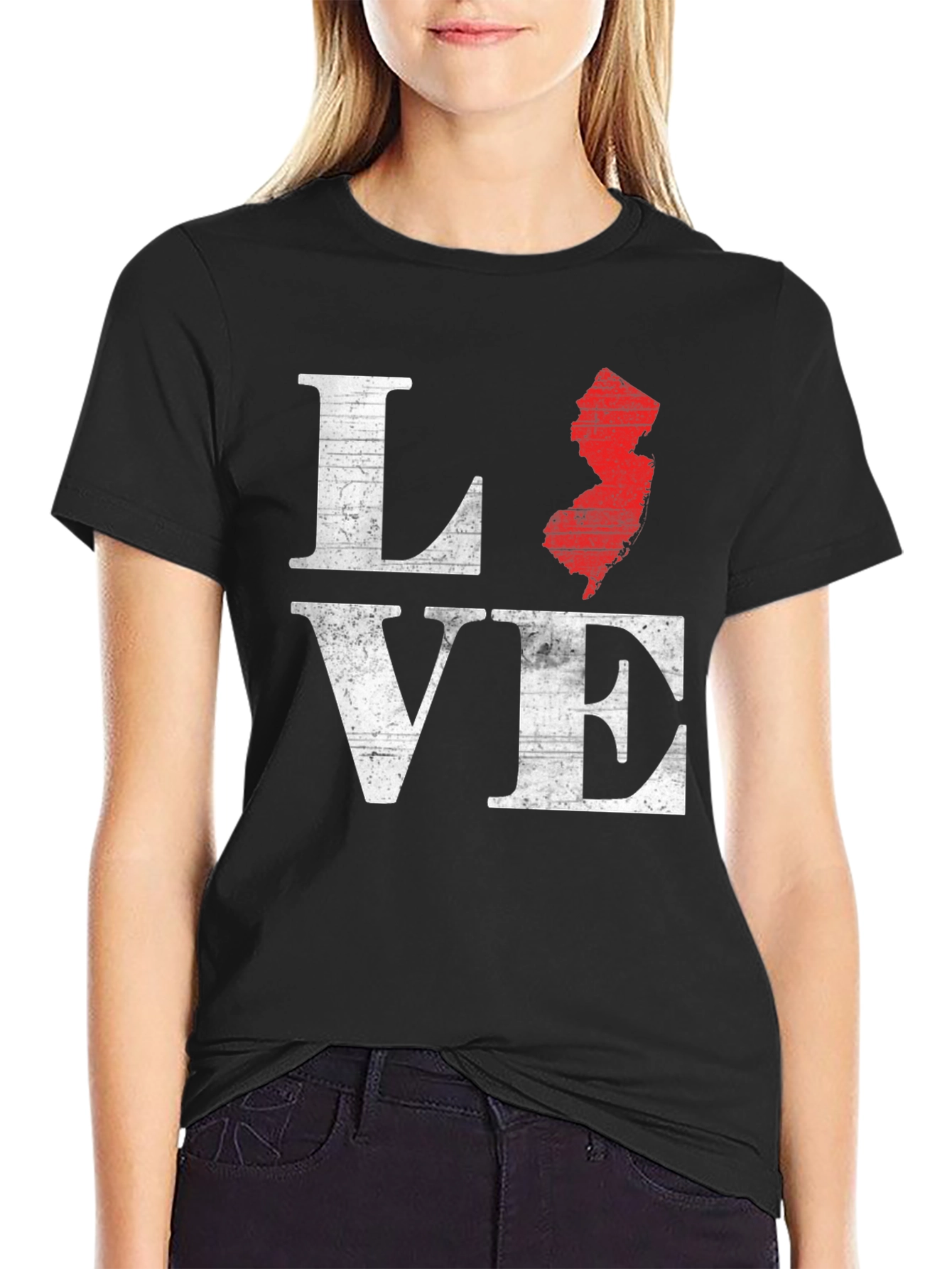 Love New Jersey State T-Shirt