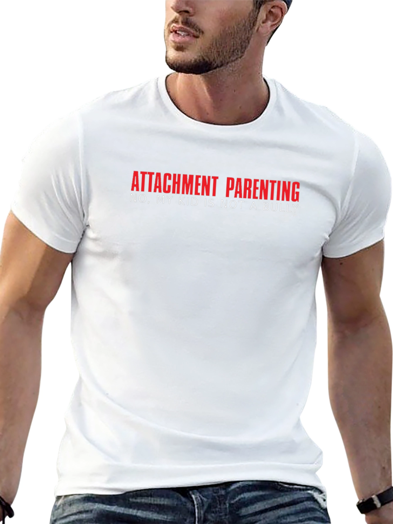 Attachment Parenting T-Shirt - Not a Bully Tee