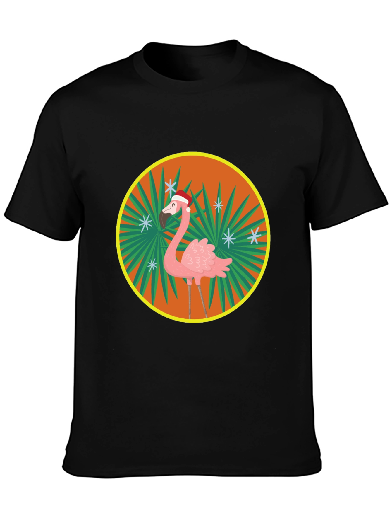 Festive Flamingo T-Shirt