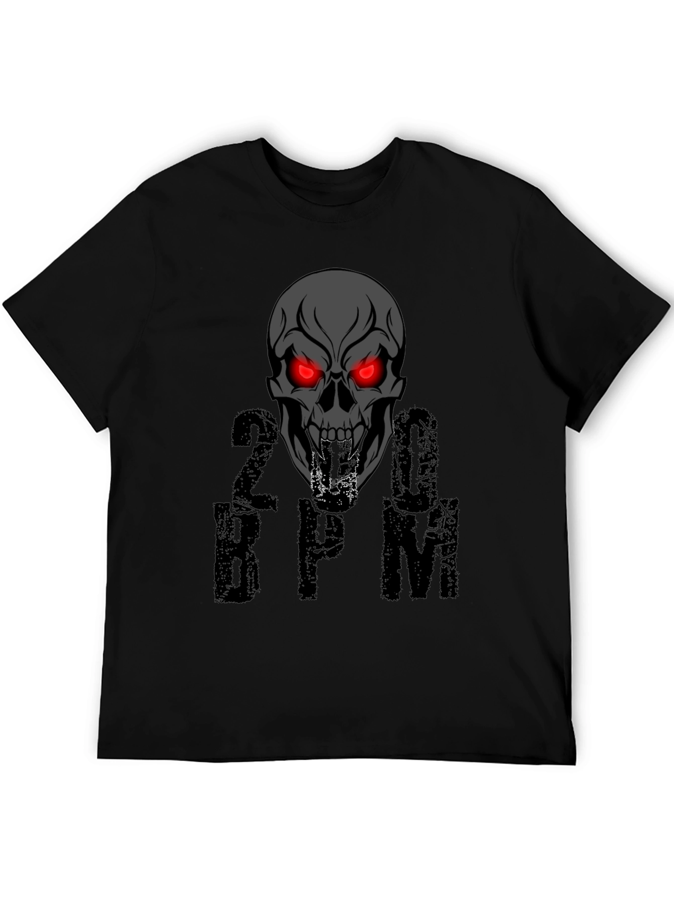 Skull 200 BPM Graphic T-Shirt
