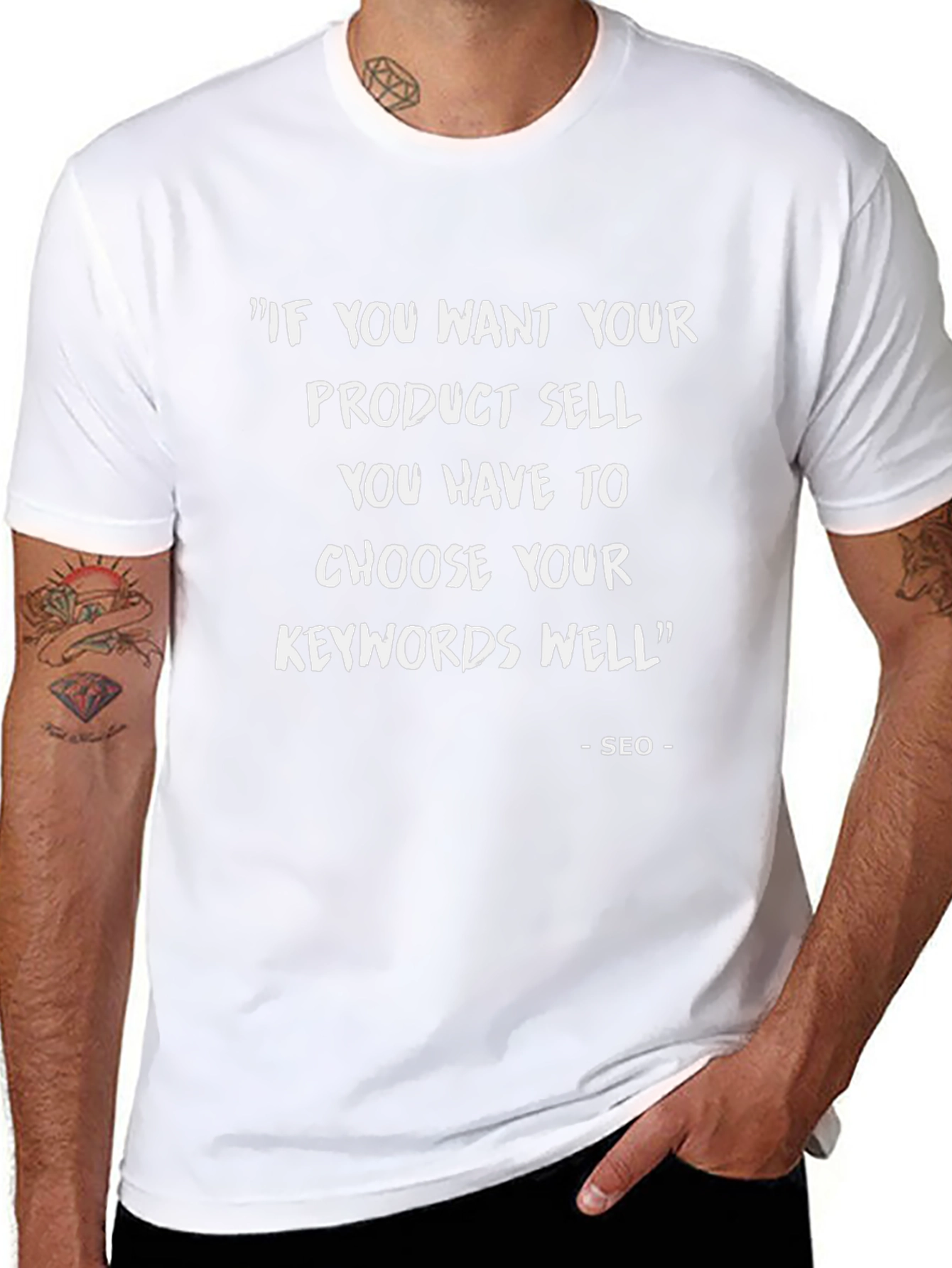 SEO Quote Graphic T-Shirt