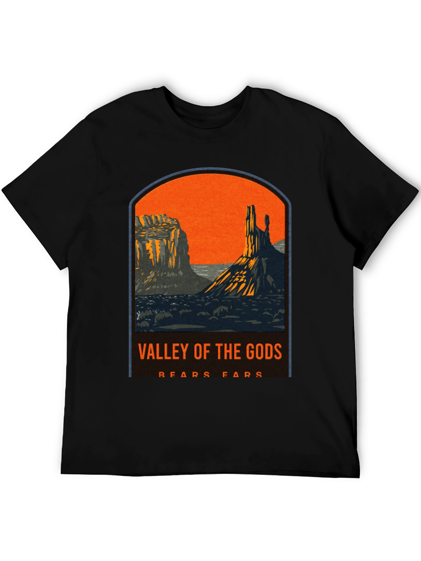 Valley of the Gods Graphic Tee - Black