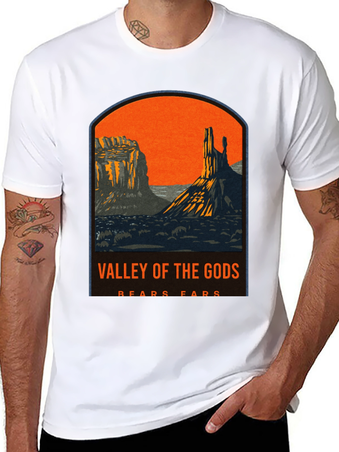 Valley of the Gods Graphic Tee - Black