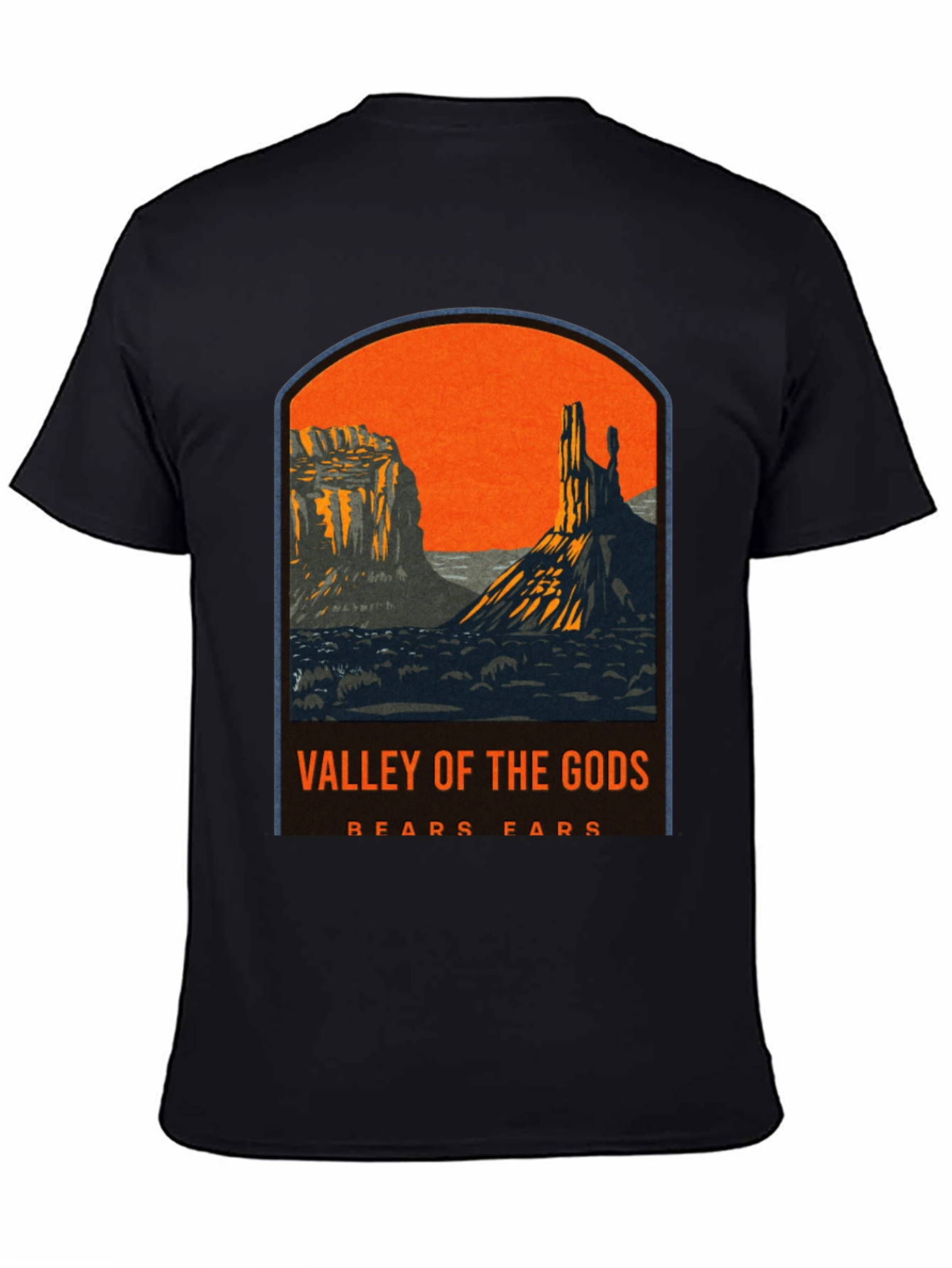 Valley of the Gods Graphic Tee - Black