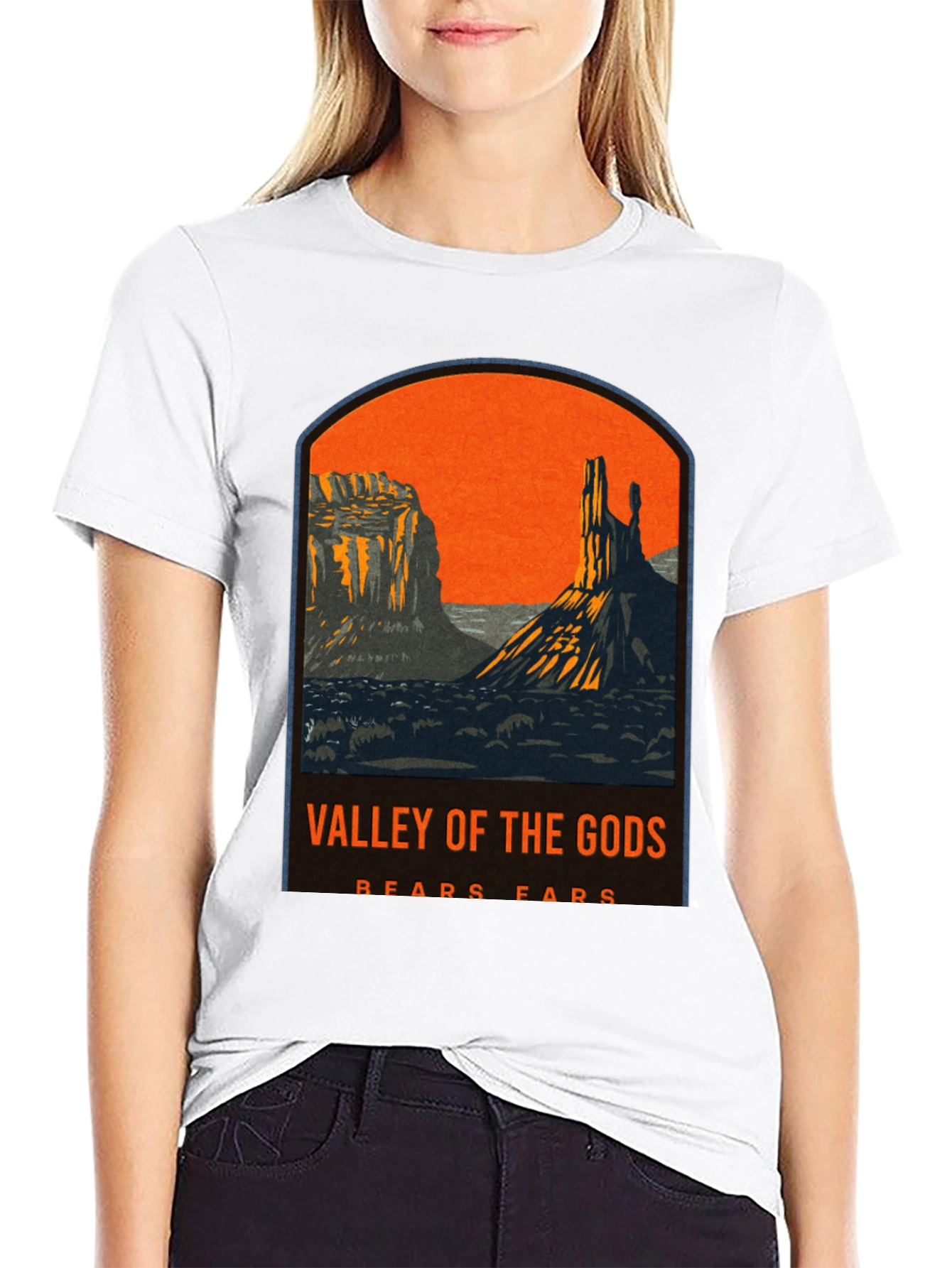Valley of the Gods Graphic Tee - Black