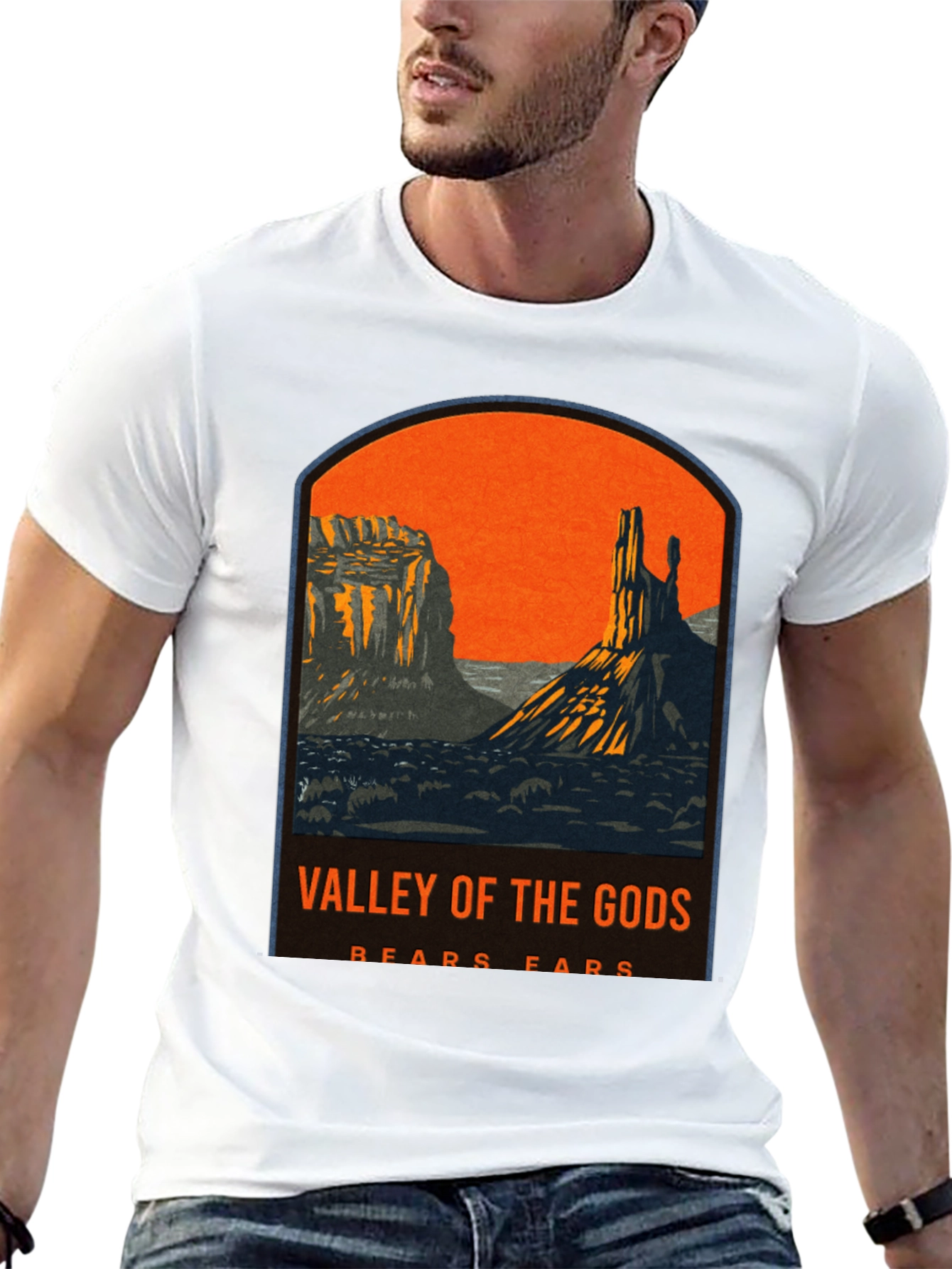 Valley of the Gods Graphic Tee - Black