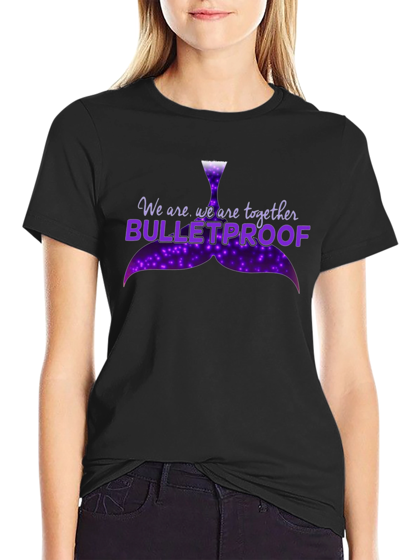 Bulletproof Whale Tail Graphic Tee