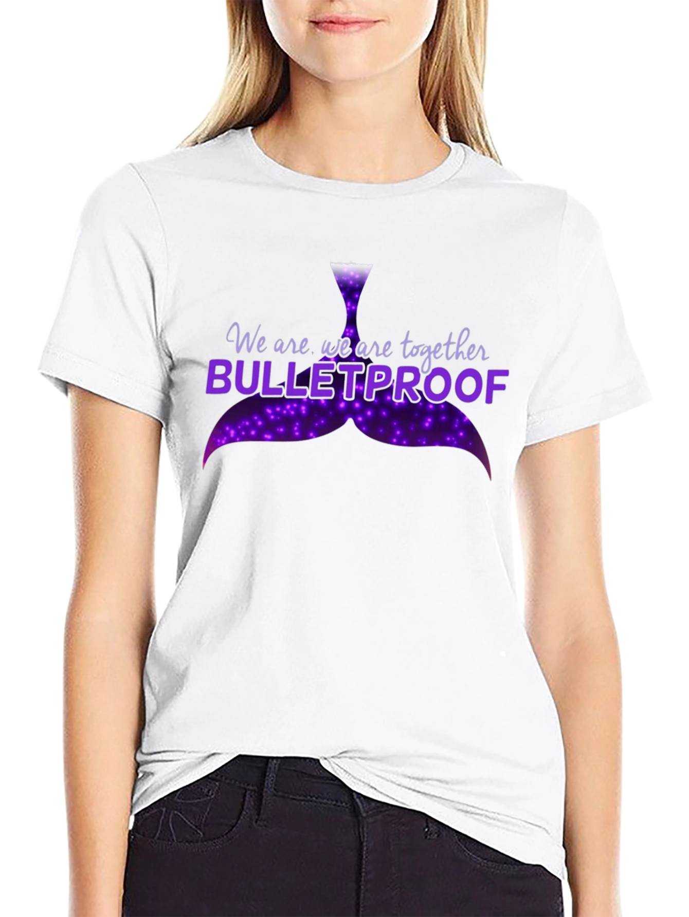 Bulletproof Whale Tail Graphic Tee