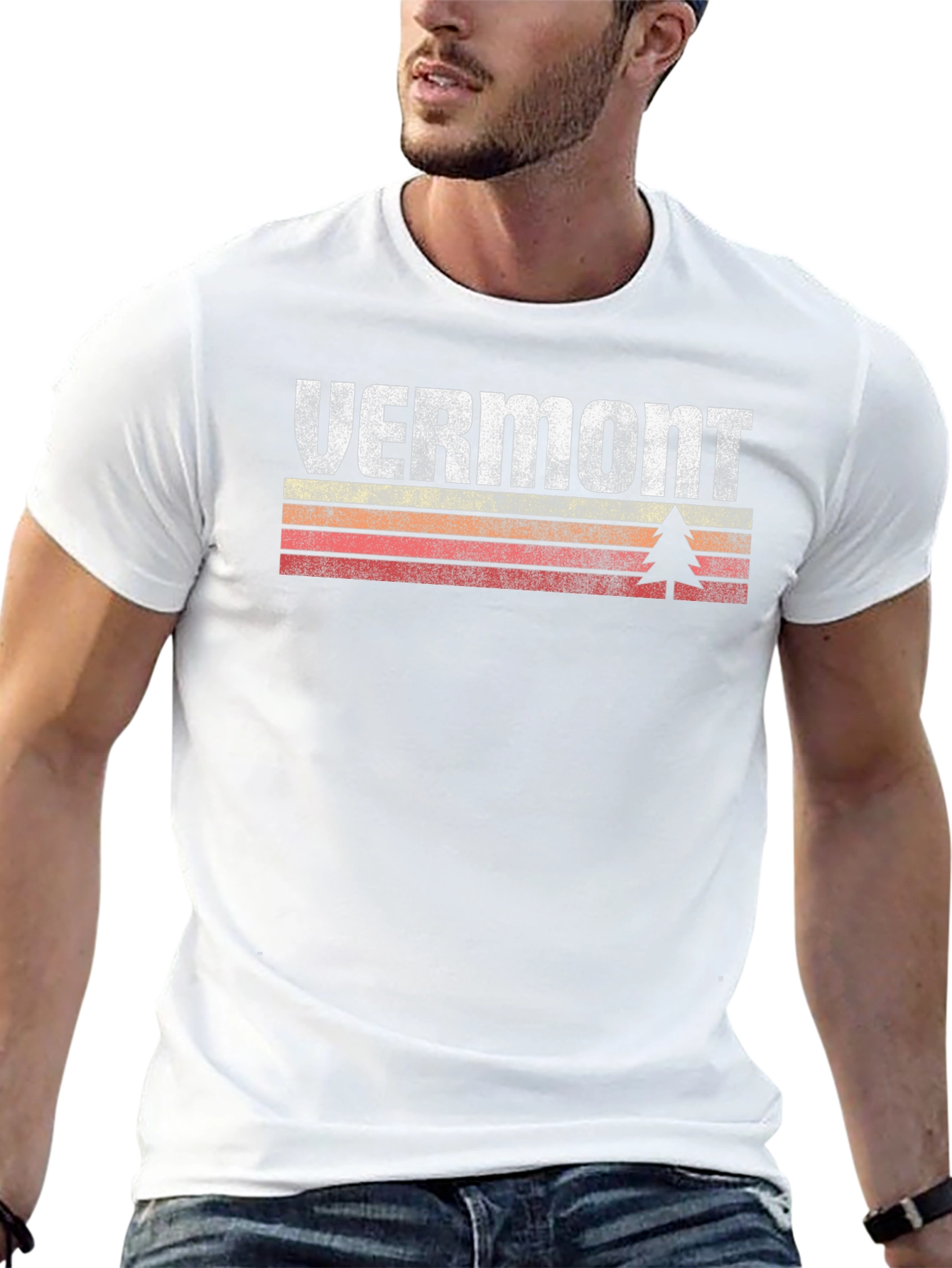 Vermont Retro Graphic T-Shirt