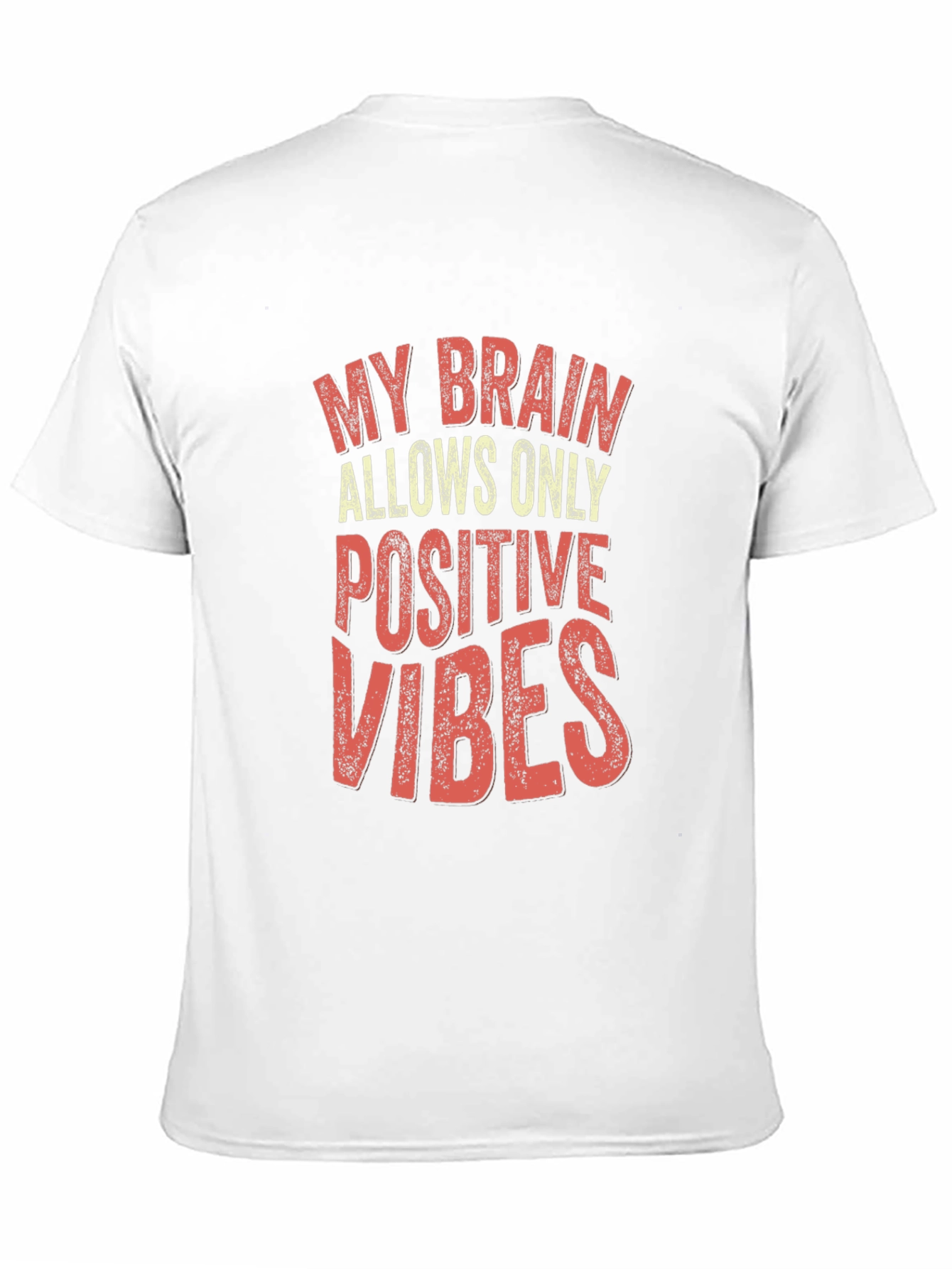 Positive Vibes Graphic Tee - Trendy Unisex T-Shirt