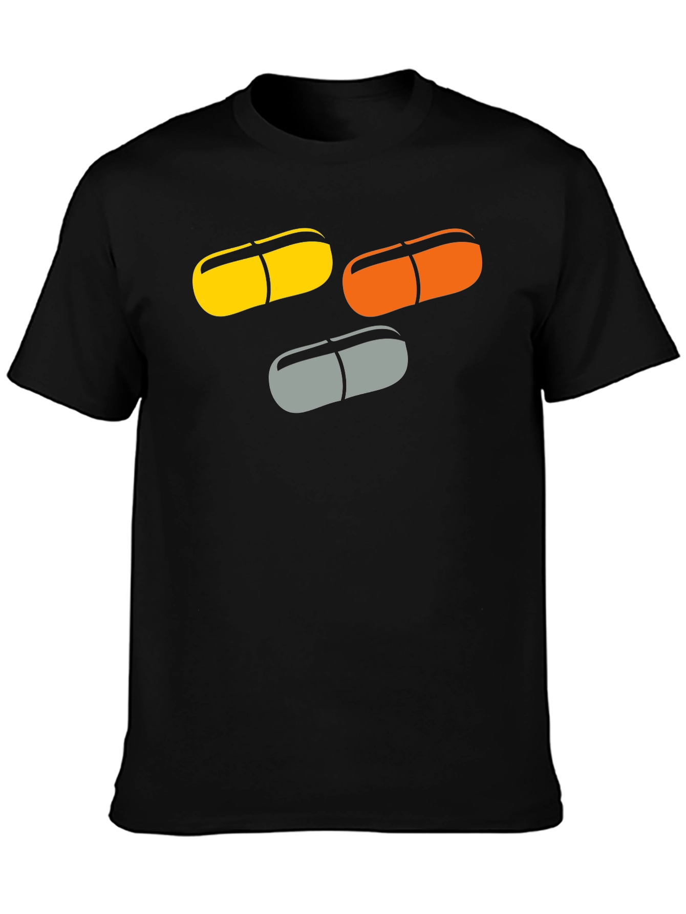 Pill Graphic T-Shirt - Funky Capsule Tee