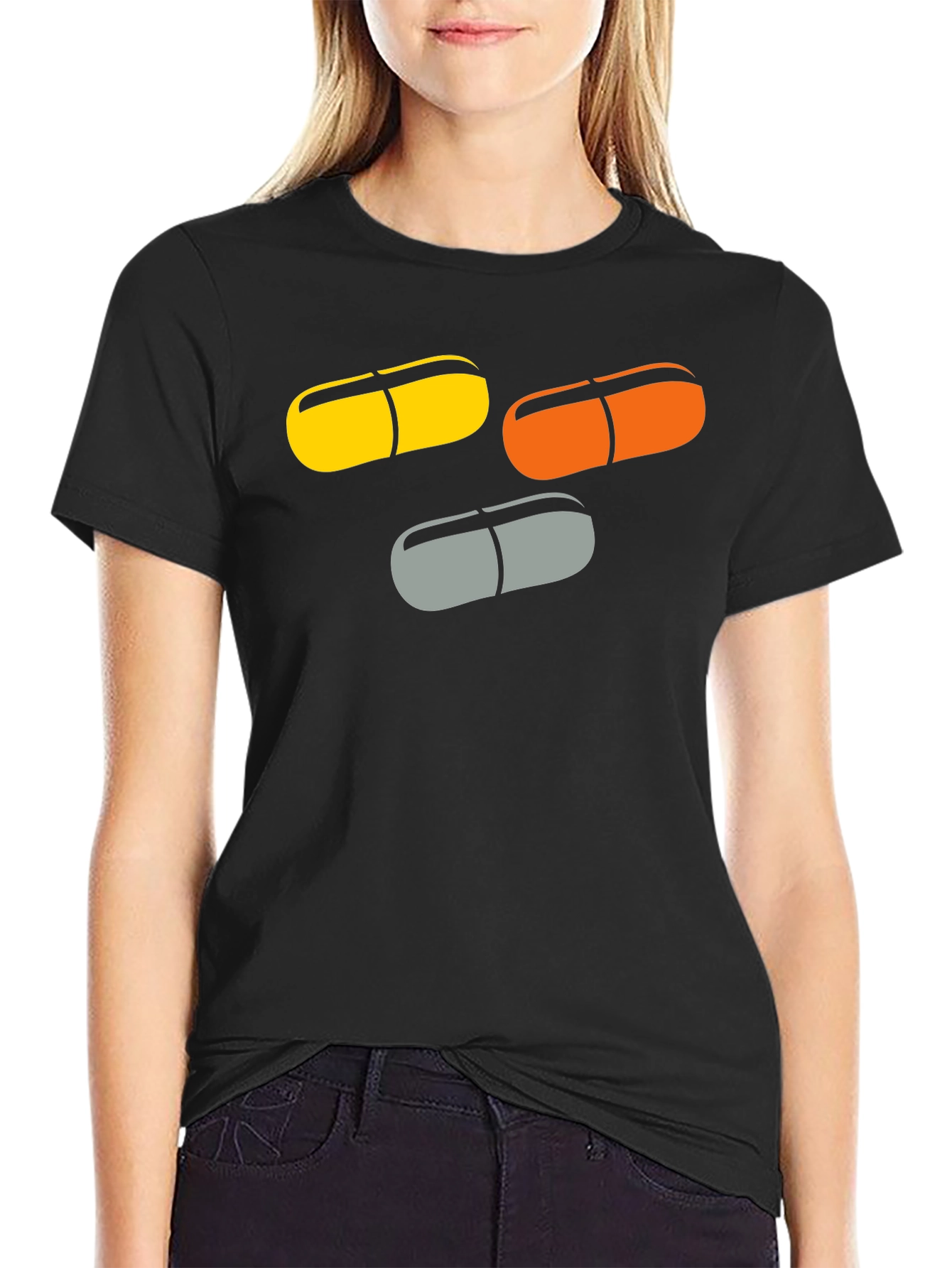 Pill Graphic T-Shirt - Funky Capsule Tee