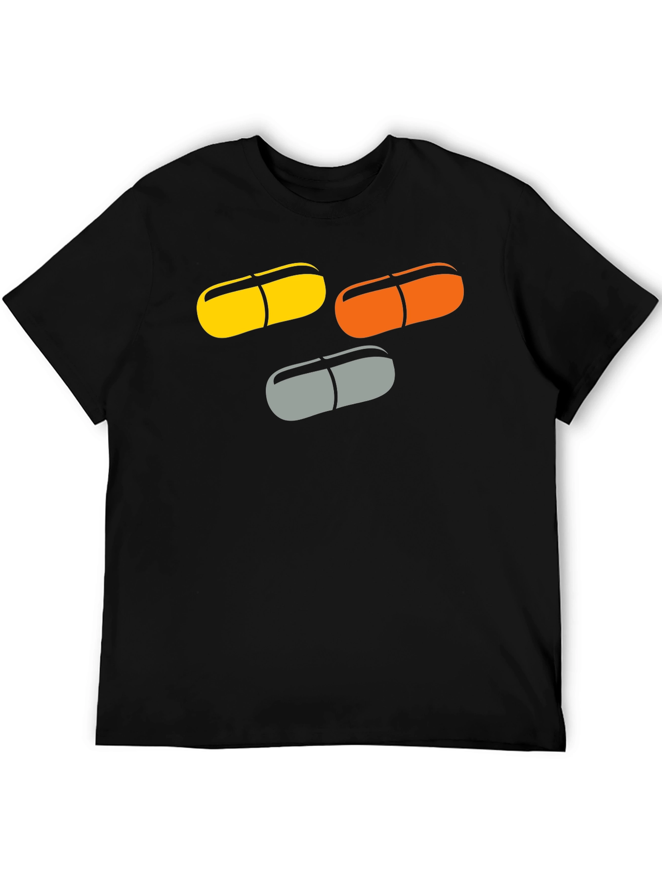 Pill Graphic T-Shirt - Funky Capsule Tee