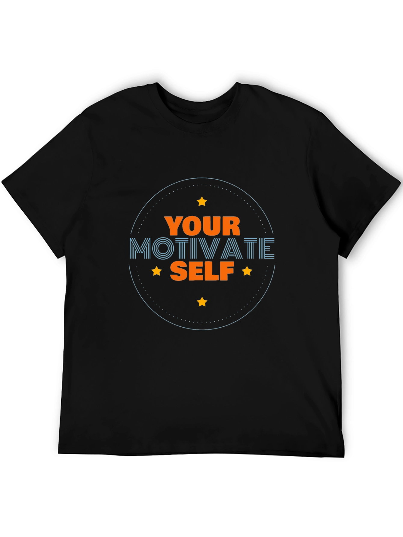 Motivate Yourself Black T-Shirt
