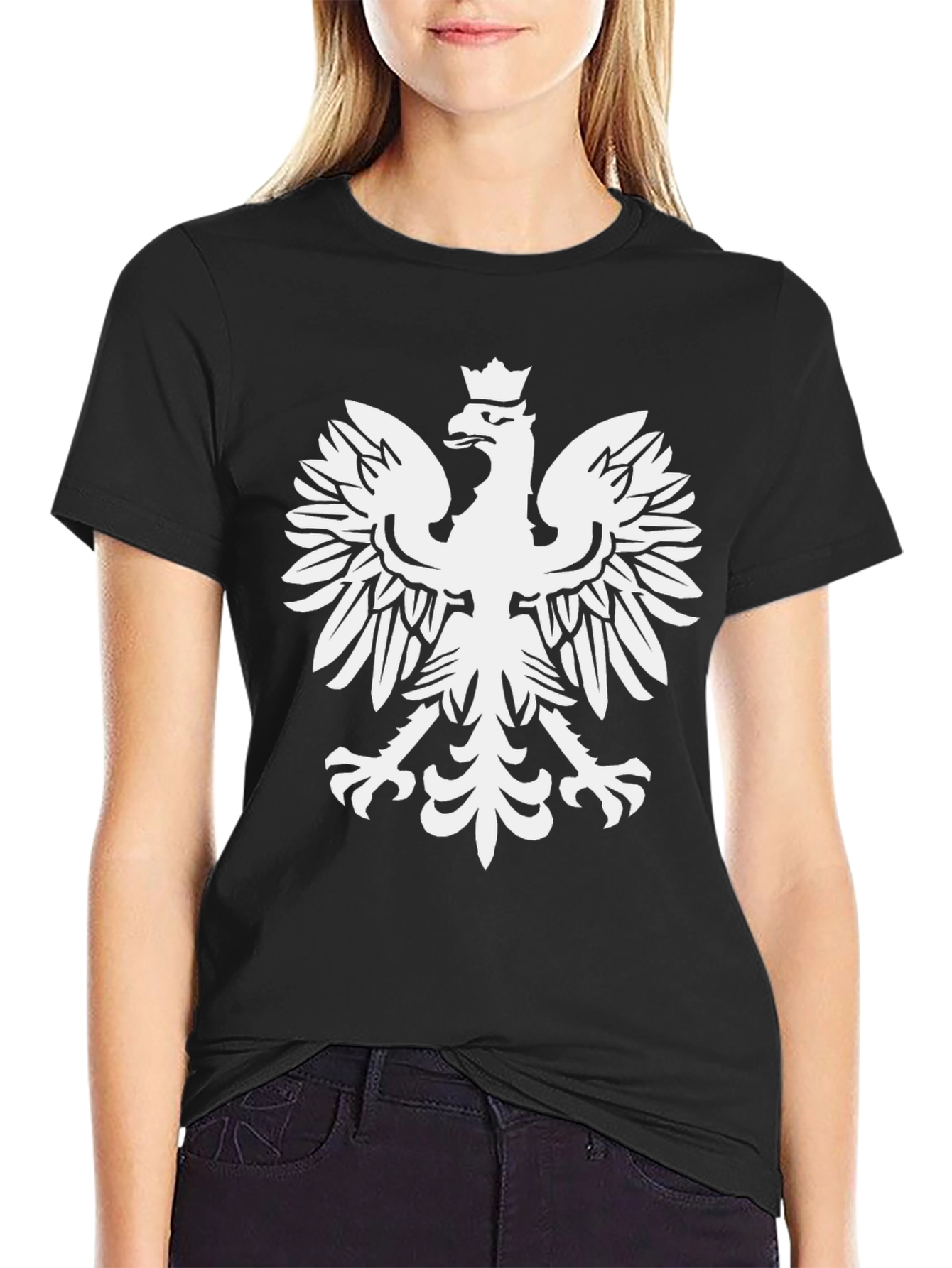Poland Eagle Crest T-Shirt - Patriotic Polish Pride