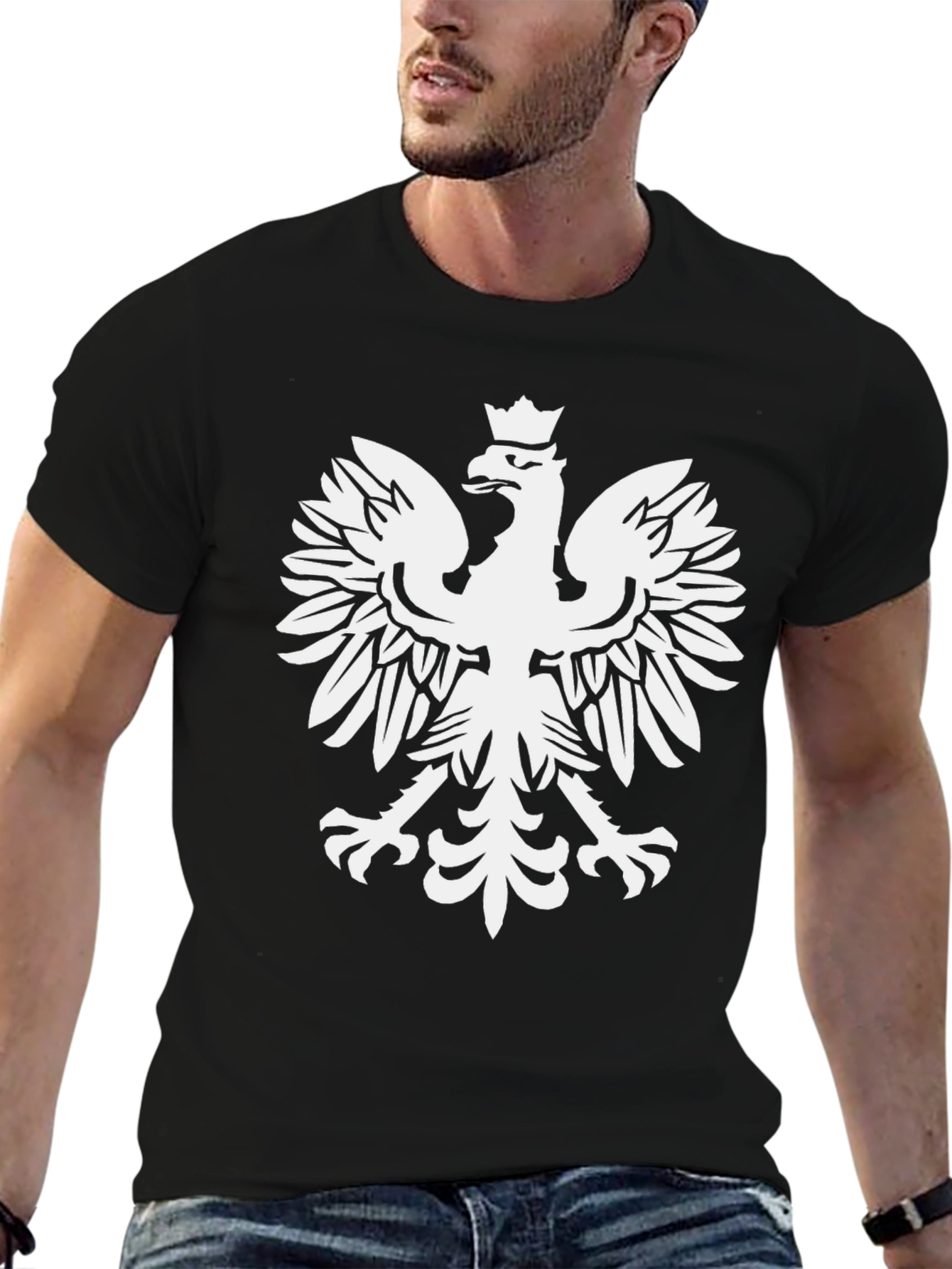 Poland Eagle Crest T-Shirt - Patriotic Polish Pride