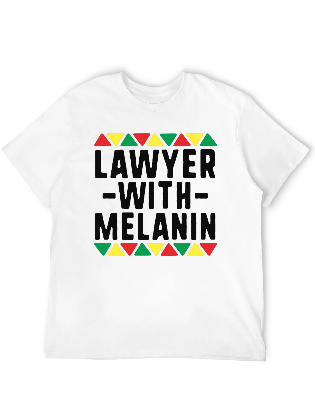 Lawyer With Melanin Graphic T-Shirt - Black Pride
