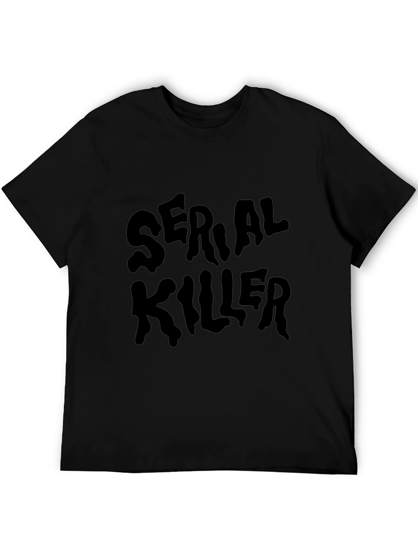 Serial Killer Graphic Tee - Mens Black T-Shirt