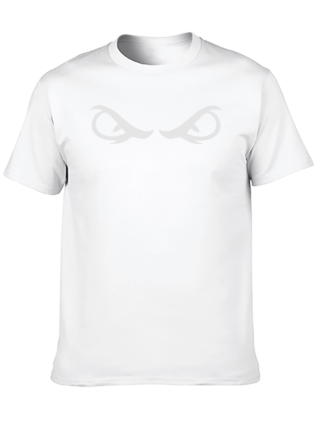 Mens Black T-Shirt with Intriguing Eye Design