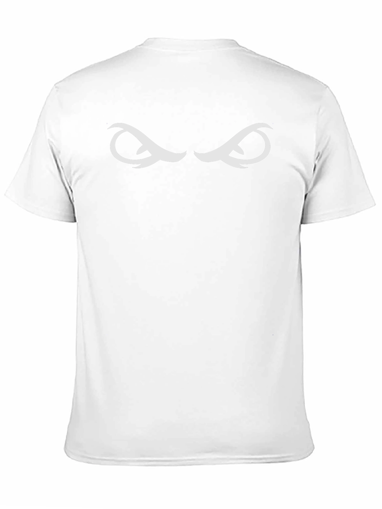 Mens Black T-Shirt with Intriguing Eye Design