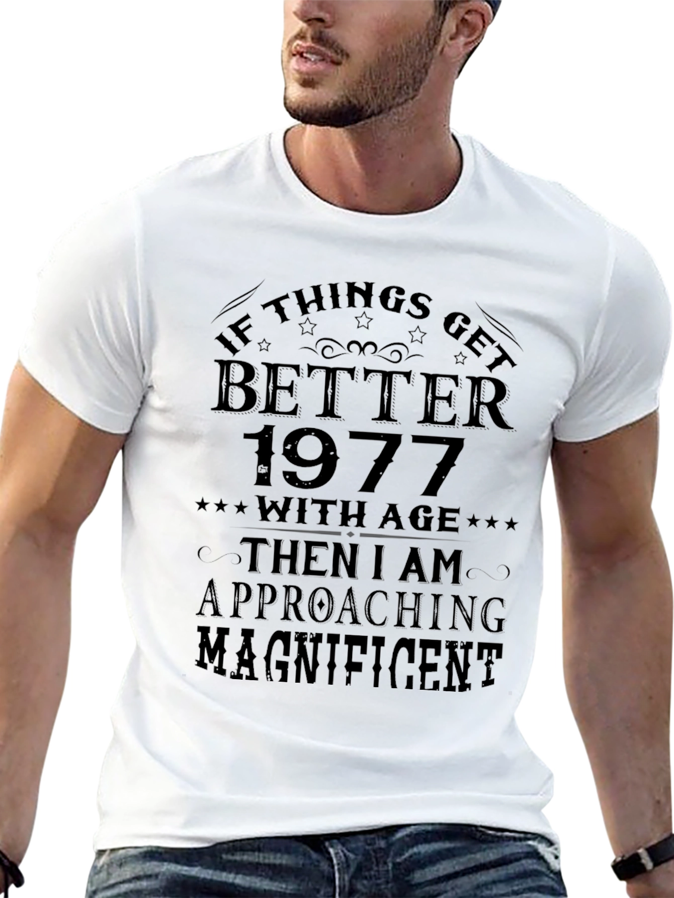 Better With Age 1977 Graphic T-Shirt