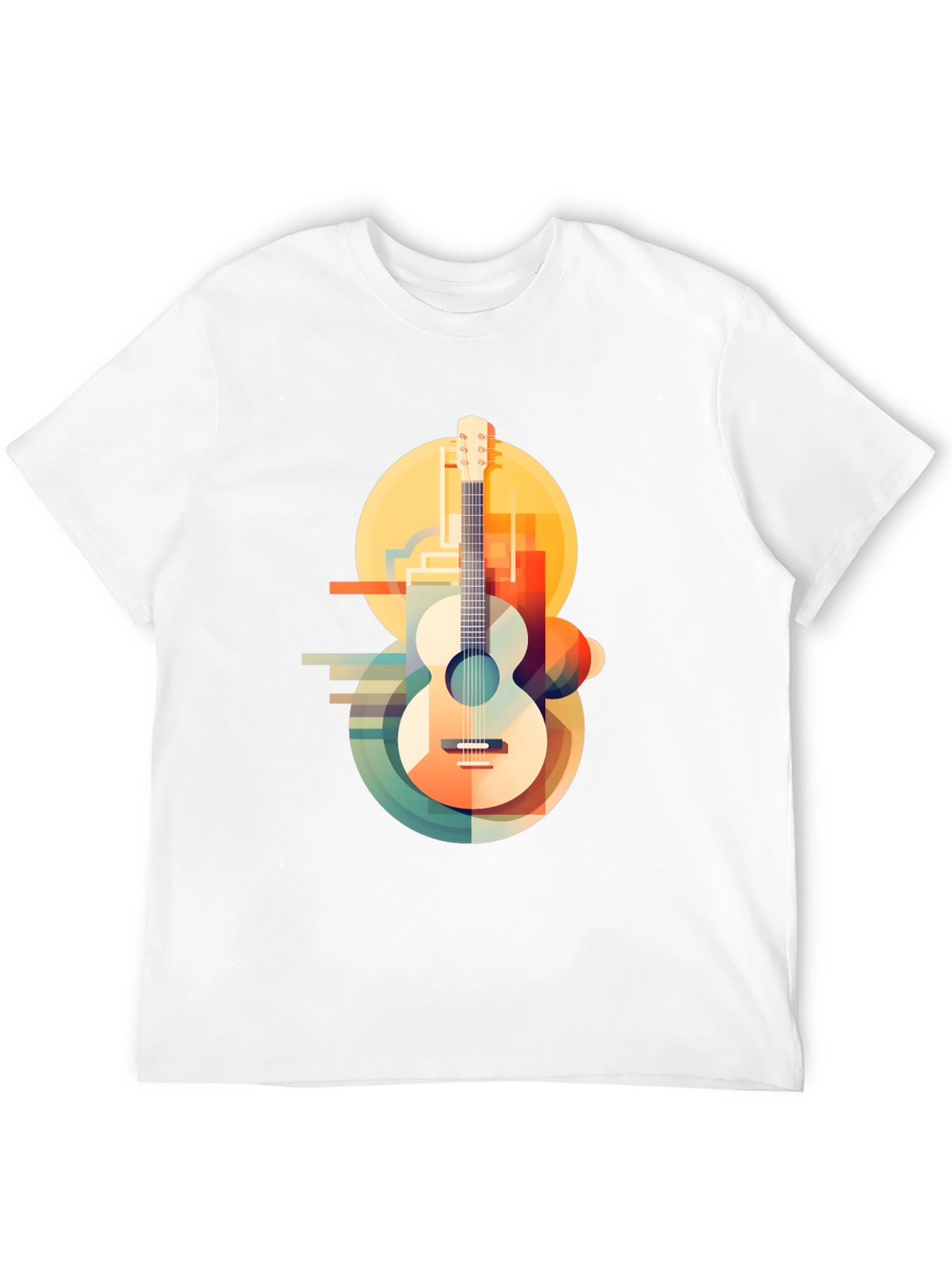 Abstract Guitar Graphic Tee