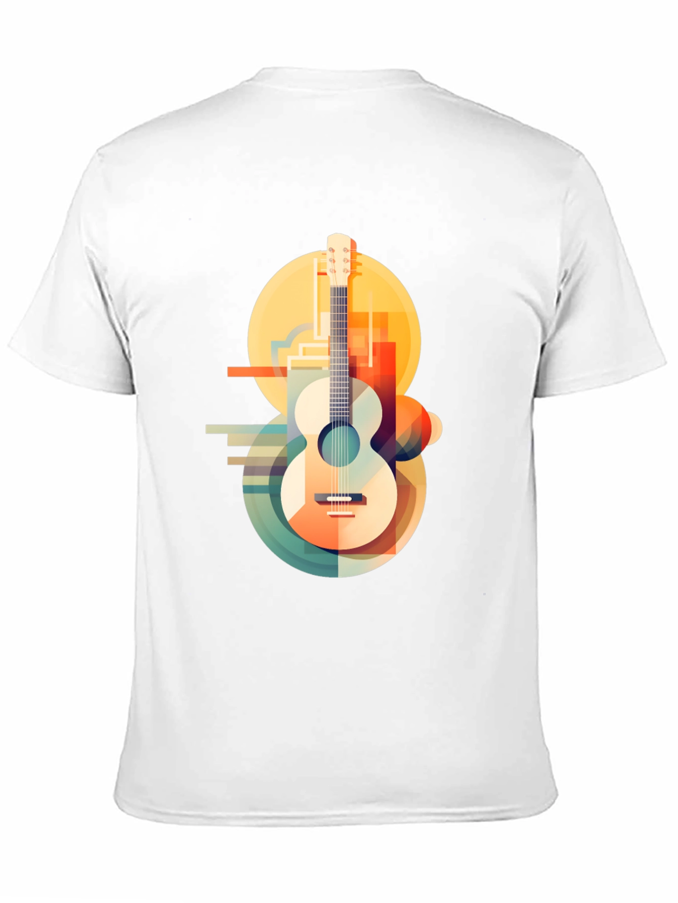 Abstract Guitar Graphic Tee