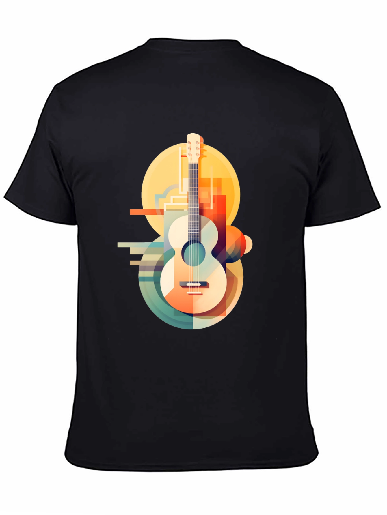Abstract Guitar Graphic Tee