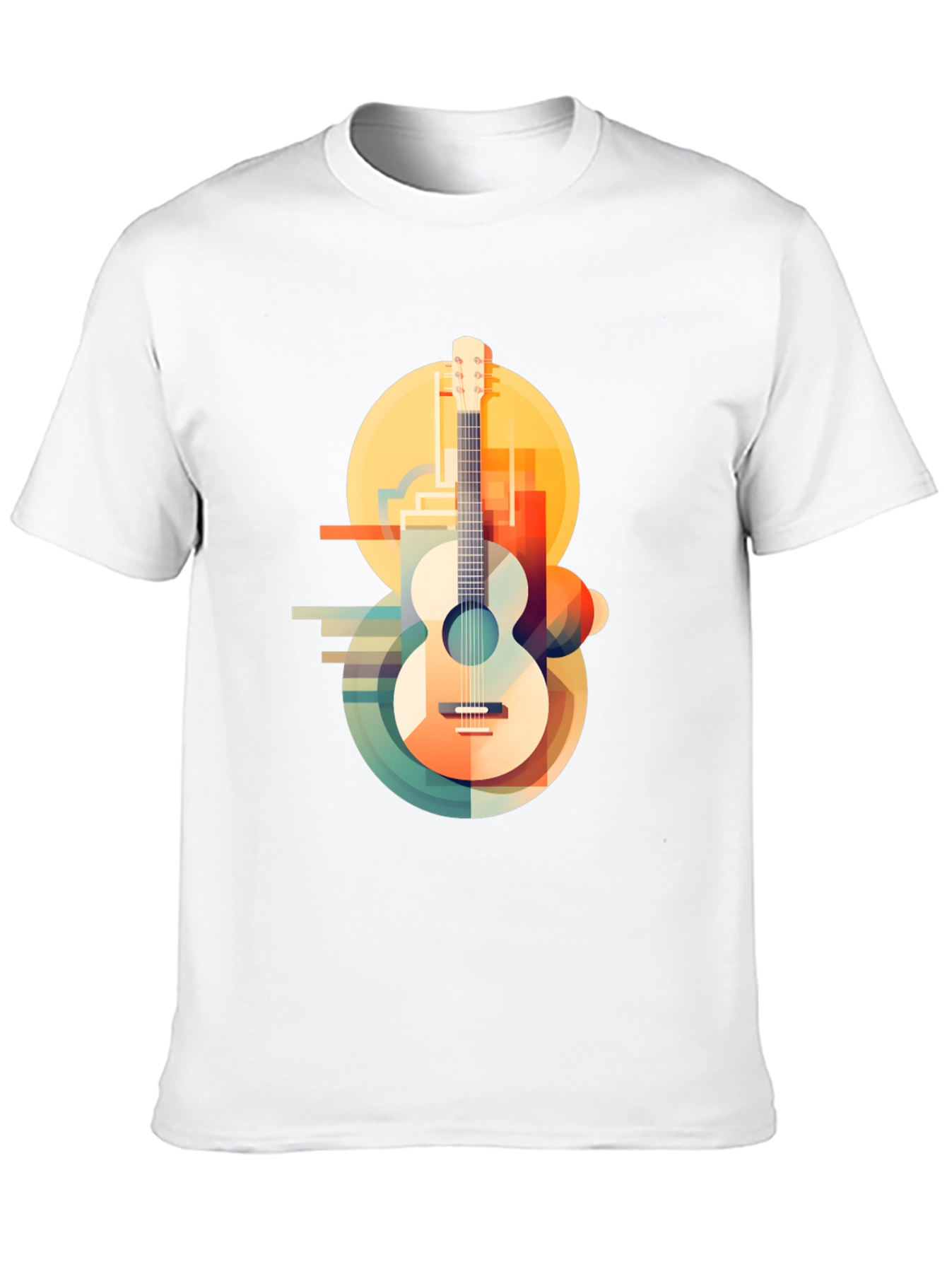 Abstract Guitar Graphic Tee