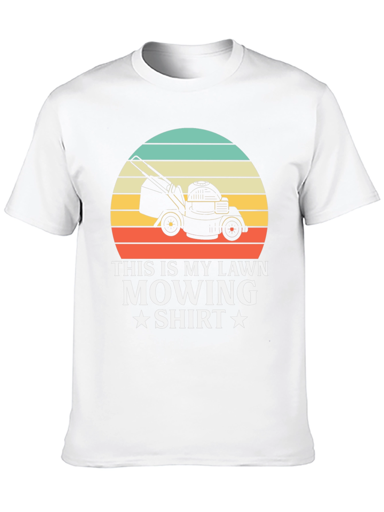 Lawn Mowing Shirt - Retro Gardener Tee