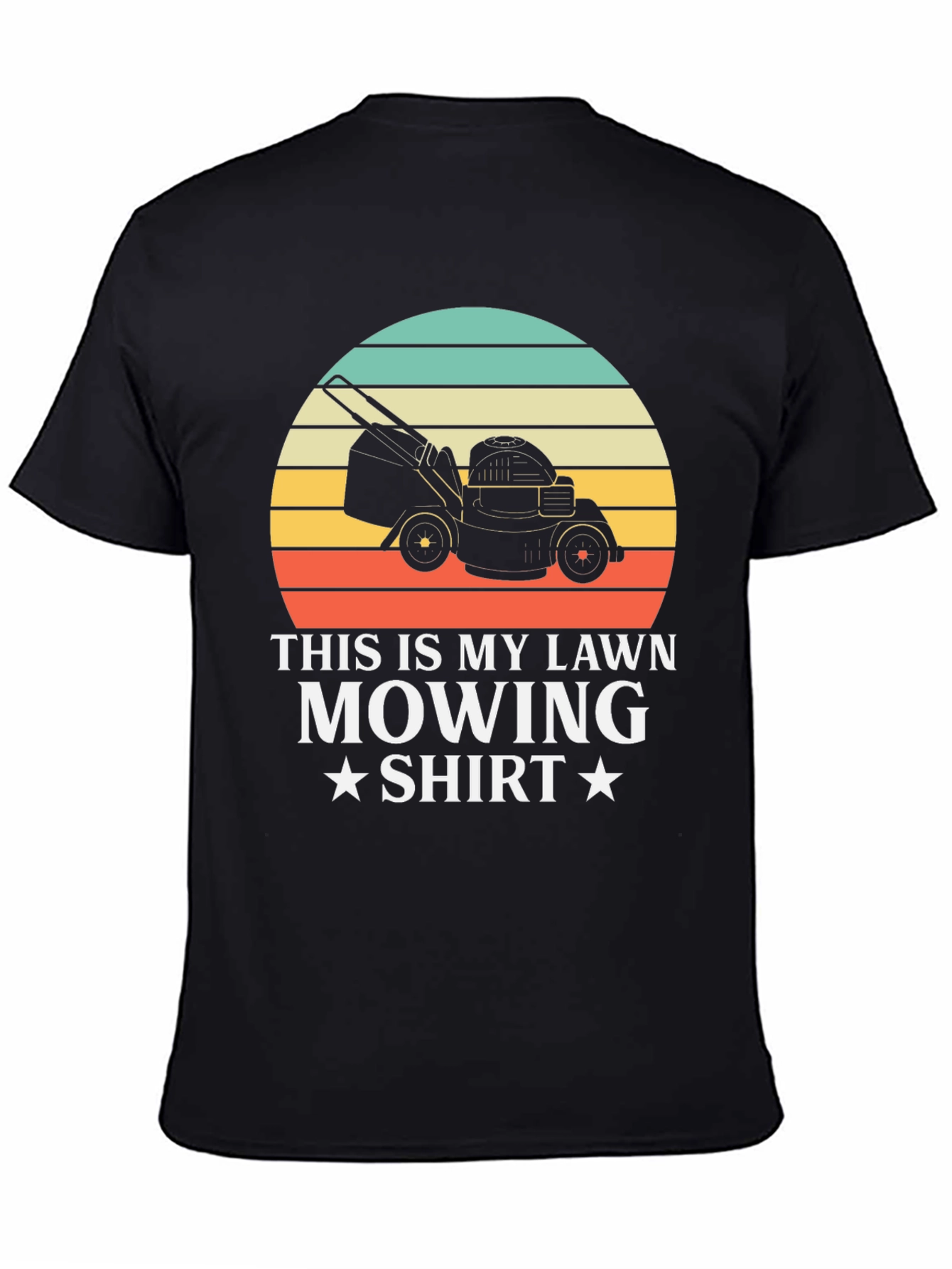 Lawn Mowing Shirt - Retro Gardener Tee