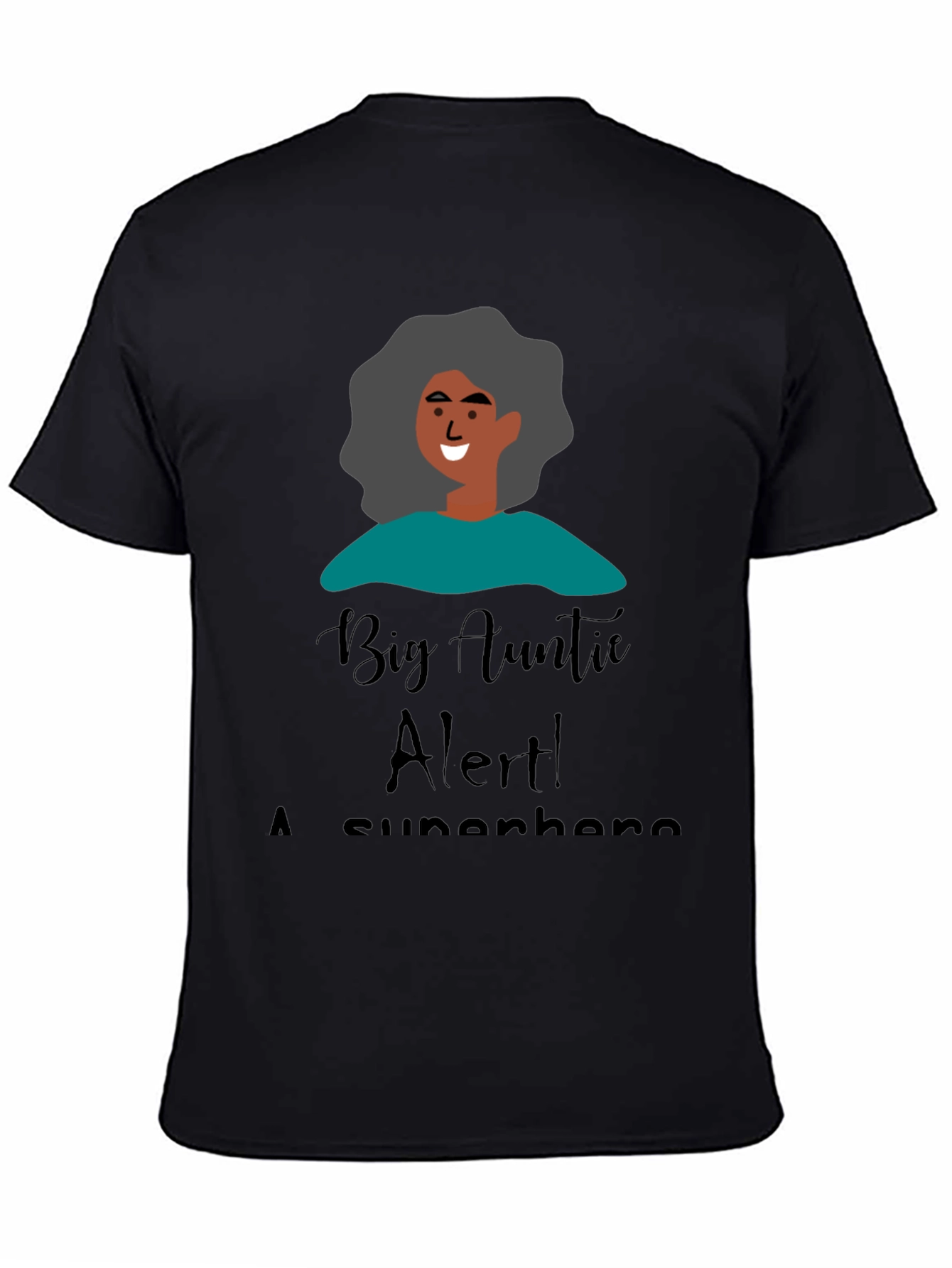 Big Auntie Alert! T-Shirt - Superhero Aunt Gift