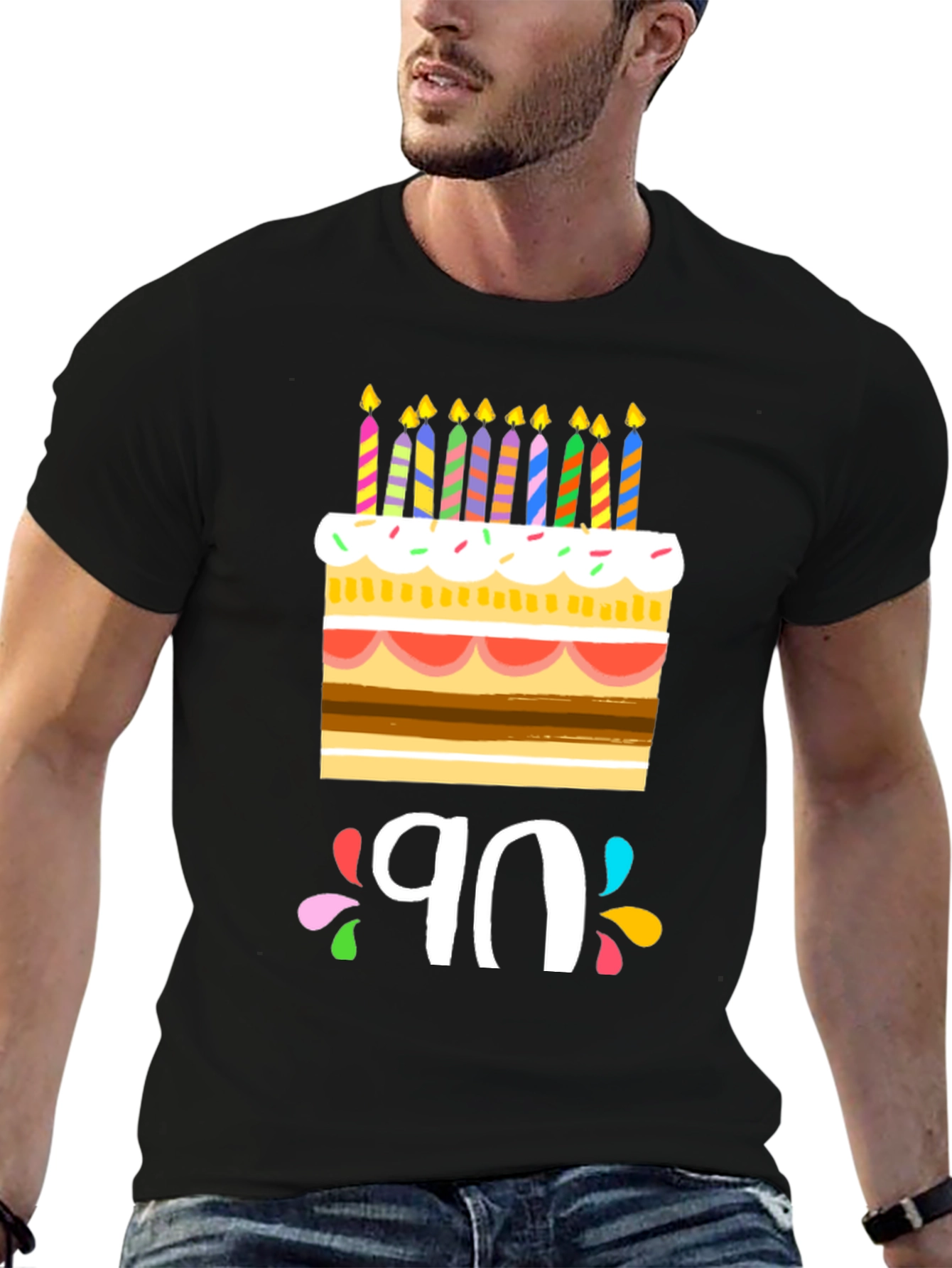 90th Birthday Cake T-Shirt