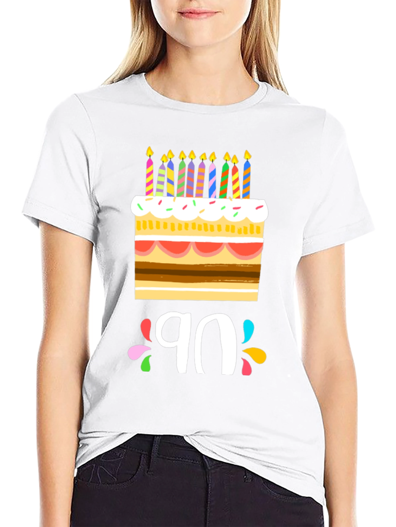 90th Birthday Cake T-Shirt