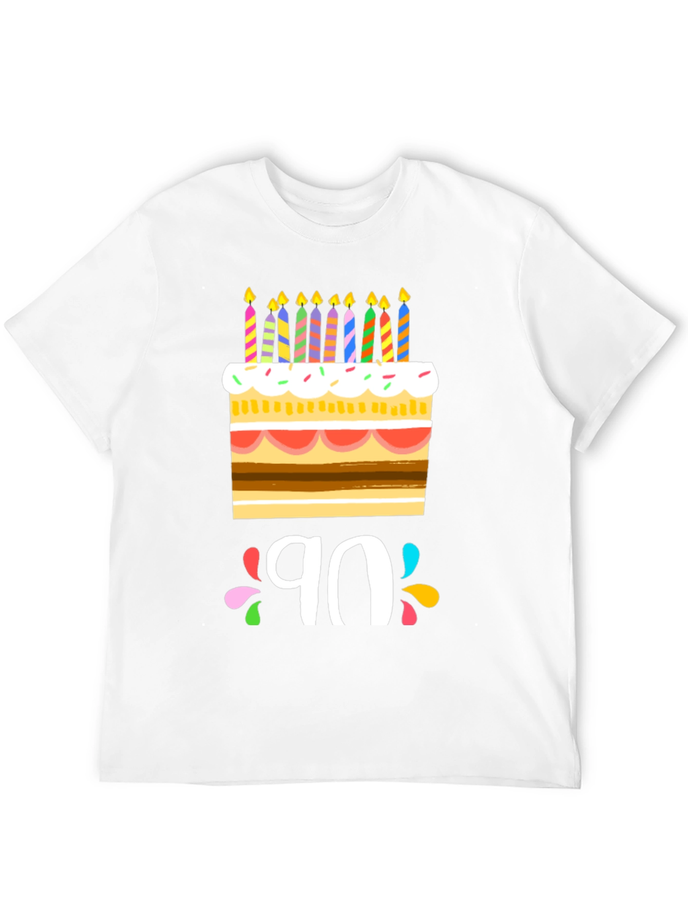 90th Birthday Cake T-Shirt