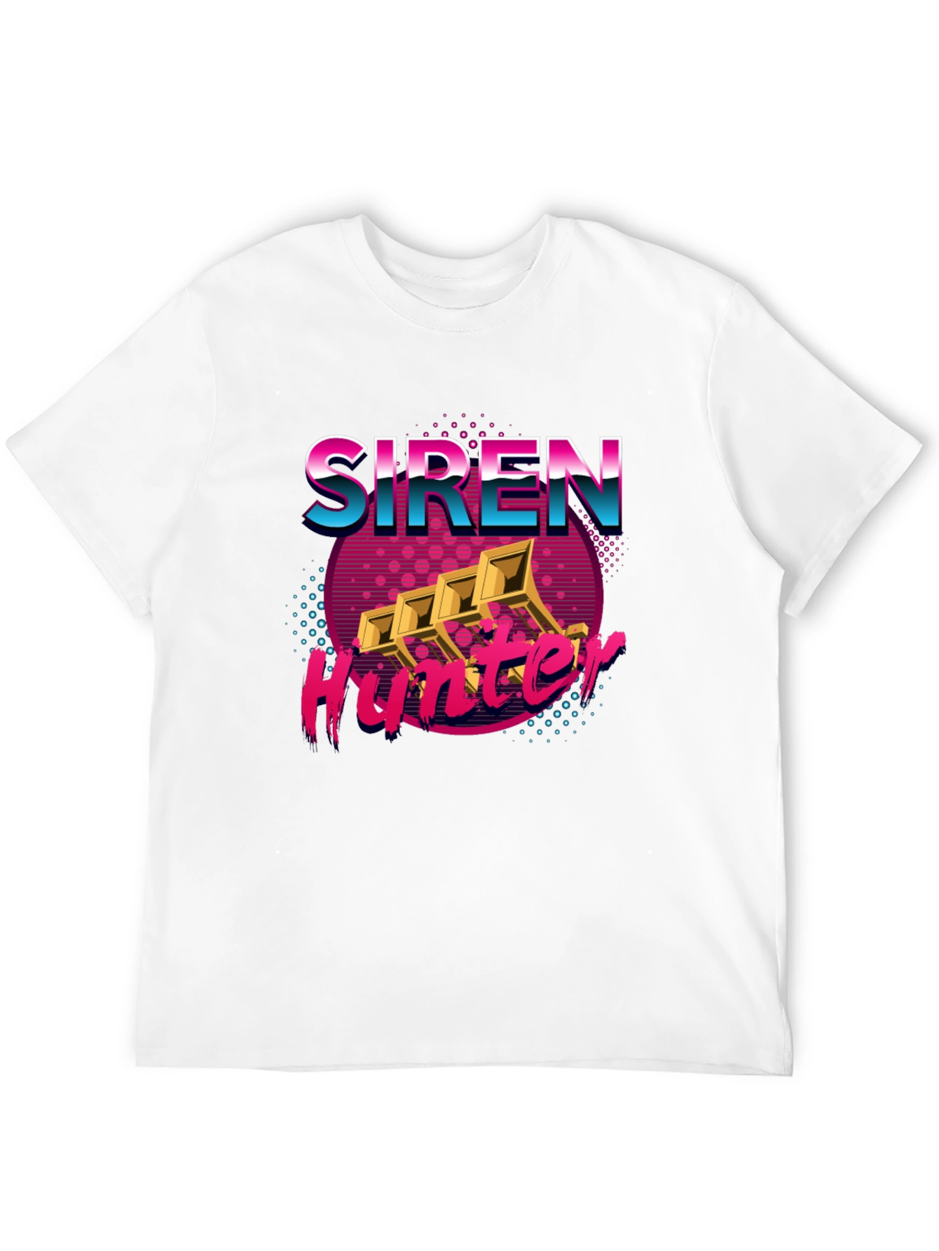 Siren Hunter Retro Graphic T-Shirt